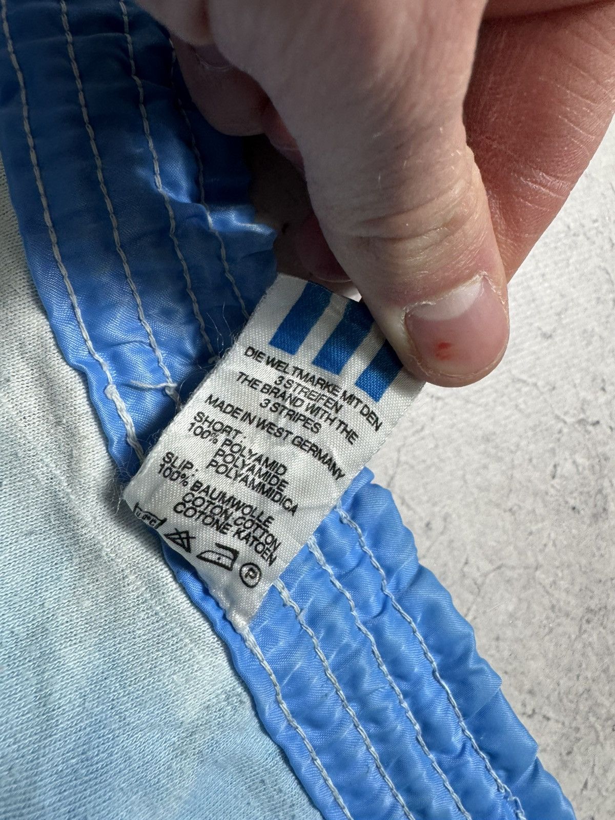 Adidas Adidas Vintage 1980s Shorts Mede In West Germany Size US 32 / EU 48 - 7 Thumbnail