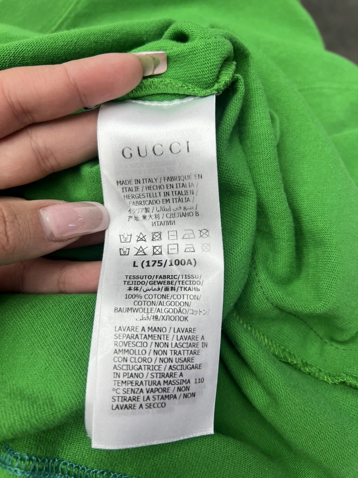 Gucci Gucci Green Oversized Size US L / EU 52-54 / 3 - 8 Thumbnail