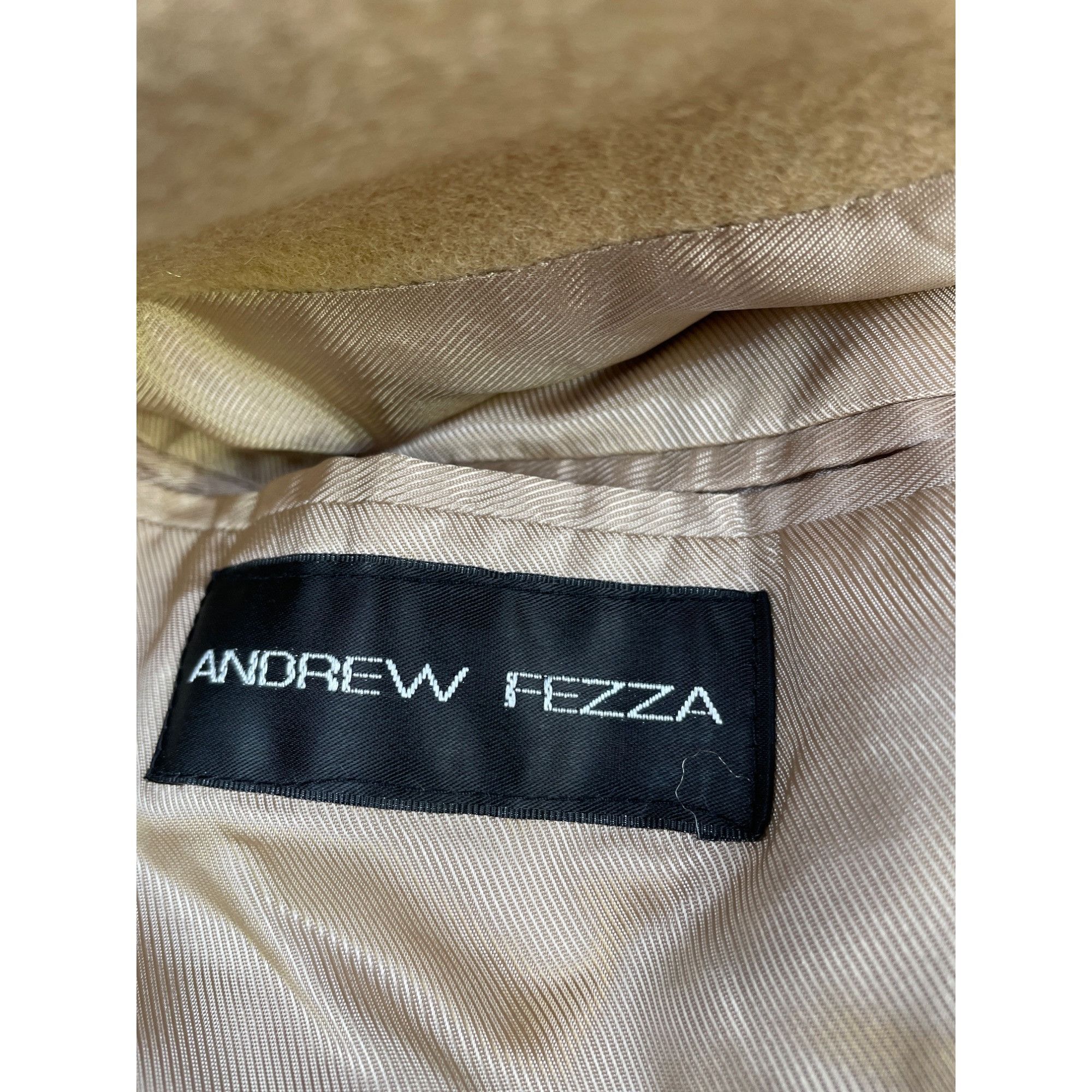Andrew Fezza Andrew Fezza Men's Beige Sports Coat/Camel Hair Blazer Size Size 44L - 8 Thumbnail