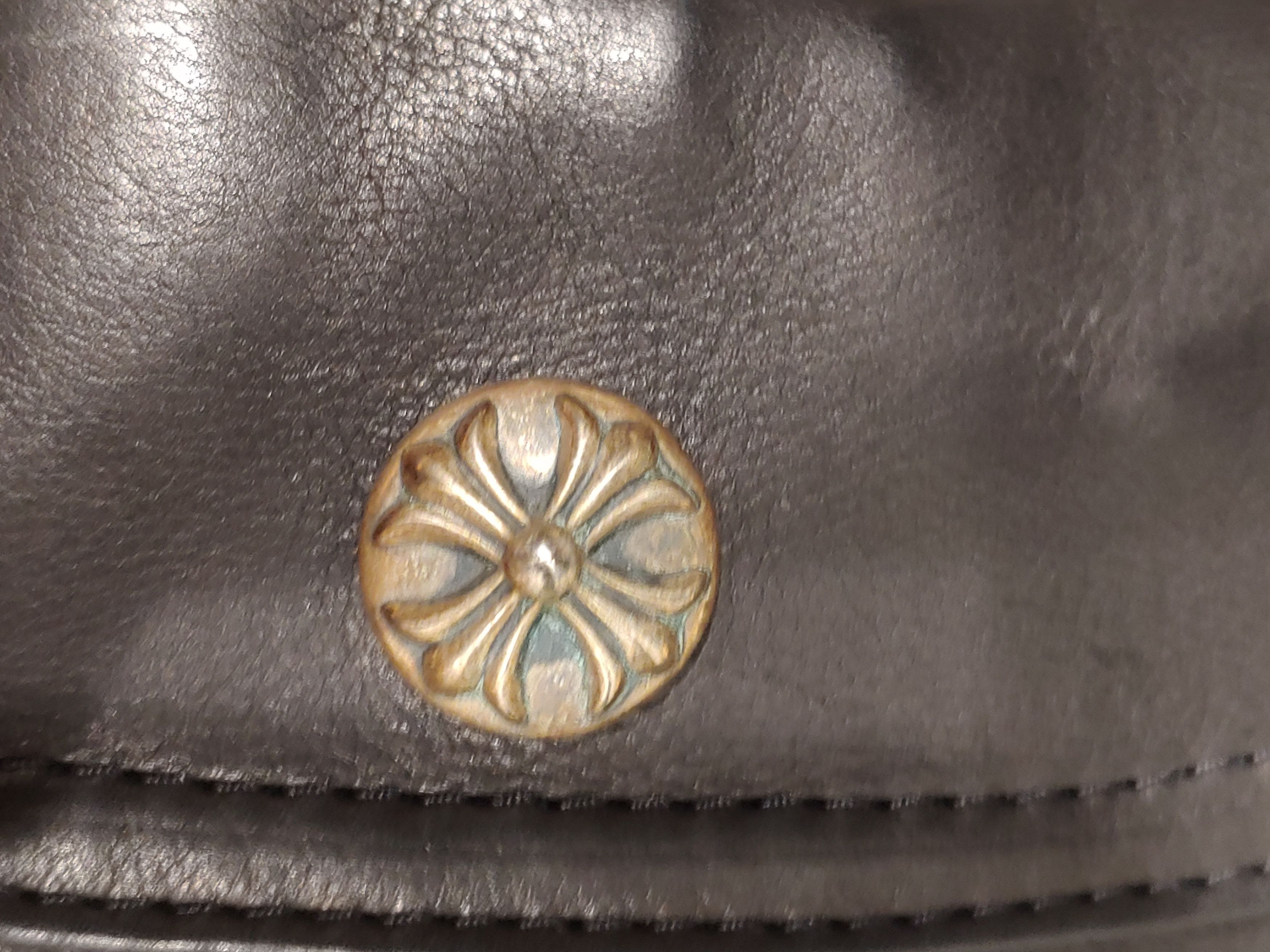 Chrome Hearts Chrome Hearts Leather Jacket Size US XL / EU 56 / 4 - 5 Thumbnail