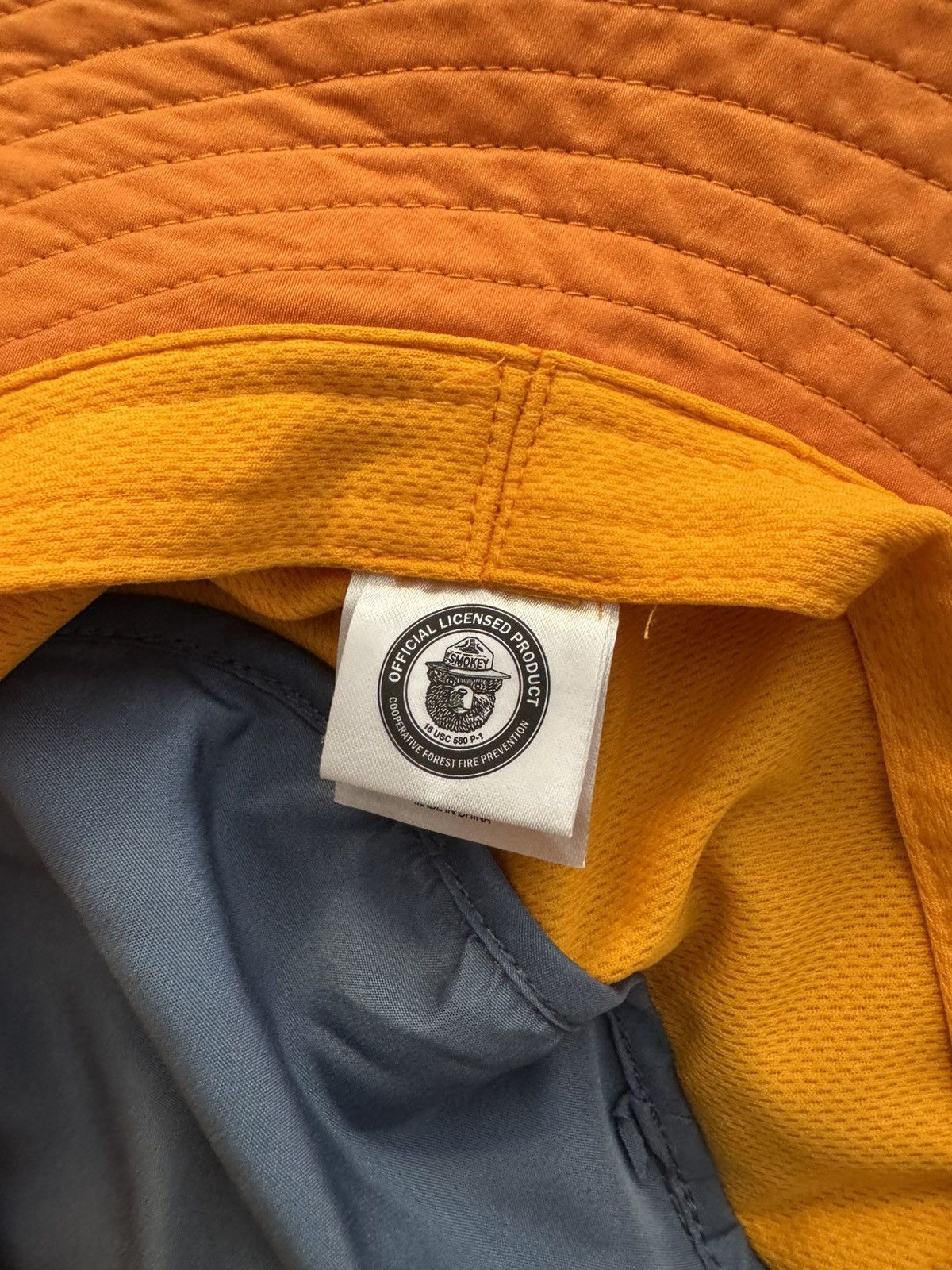 Mad Engine Smokey Bear Official Reversible Bucket Hat / Booney Hat Size ONE SIZE - 5 Thumbnail