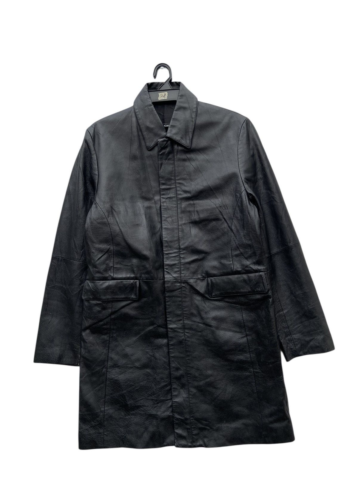 PPFM Vintage PPFM Leather Parka Jacket Size US M / EU 48-50 / 2 - 1 Thumbnail
