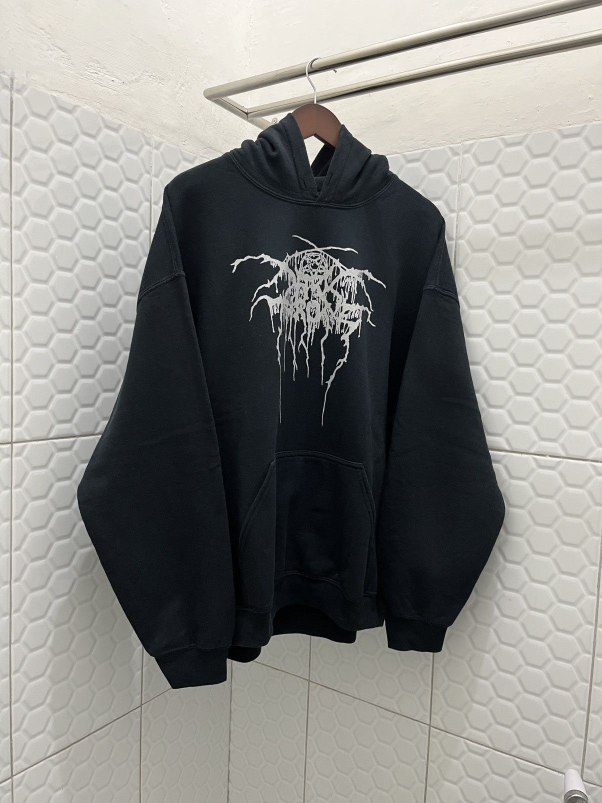 Band Tees Vintage Darkthrone 'Transilvanian Hunger' Hoodie Size US XL / EU 56 / 4 - 2 Thumbnail