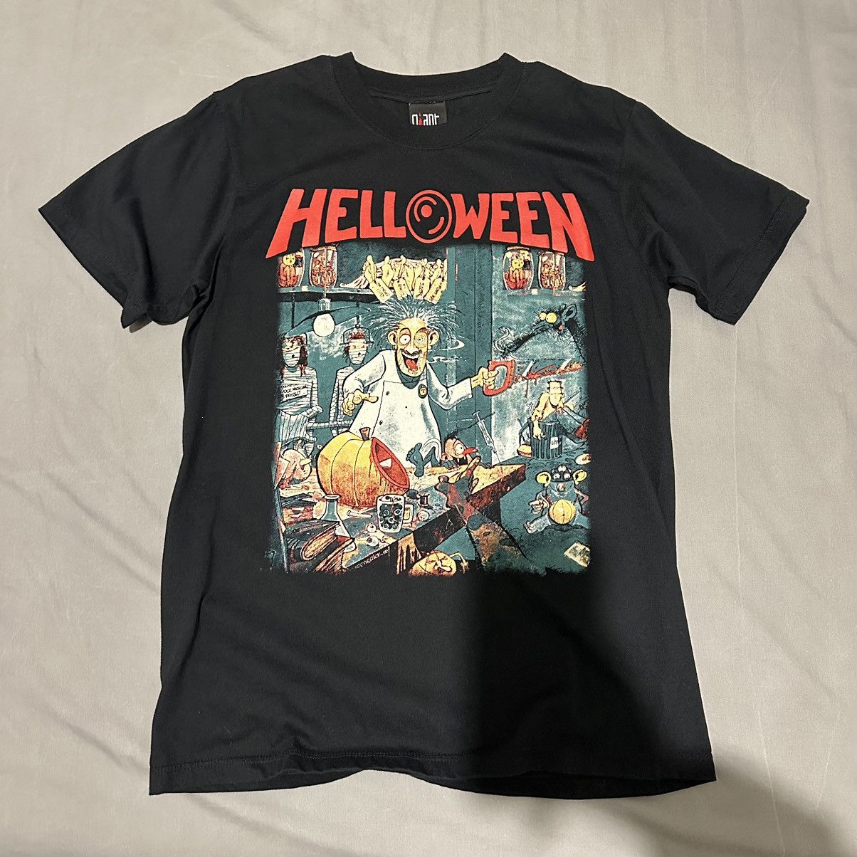 Giant Dr Stein Helloween vintage graphic band tee Size US L / EU 52-54 / 3 - 1 Thumbnail