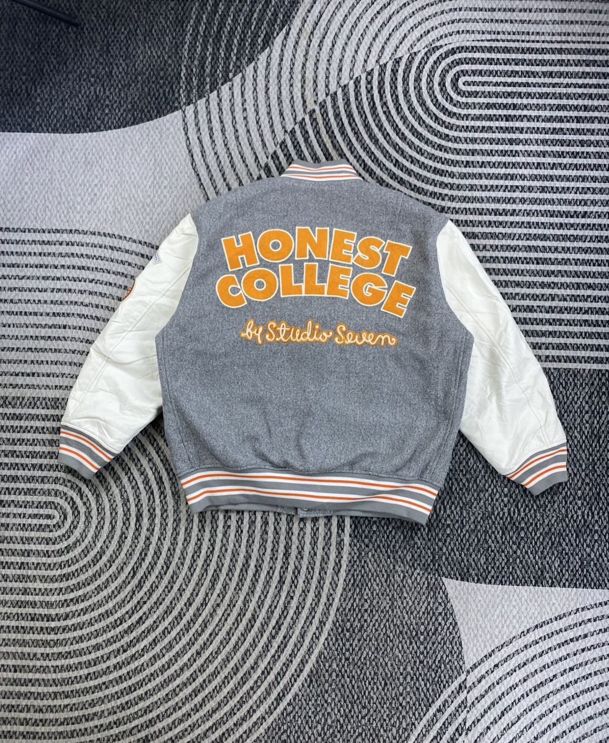 Studio Seven GU X Studio Seven Collaboration Varsity Jacket Size US L / EU 52-54 / 3 - 2 Thumbnail