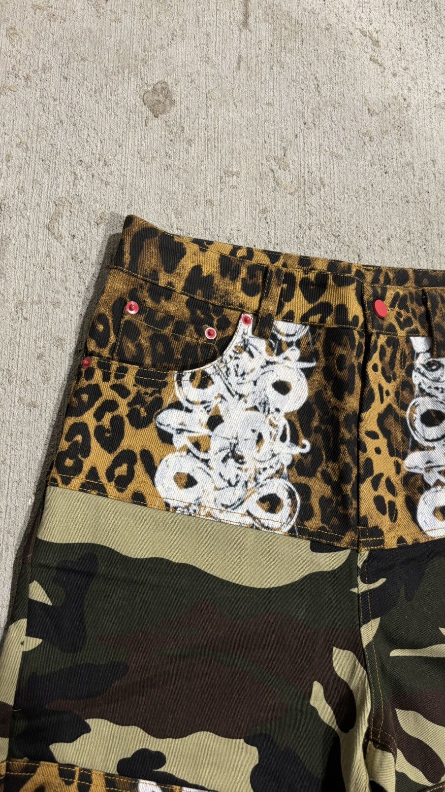 Other Nothing Into Something Camo Denim Size US 30 / EU 46 - 2 Thumbnail