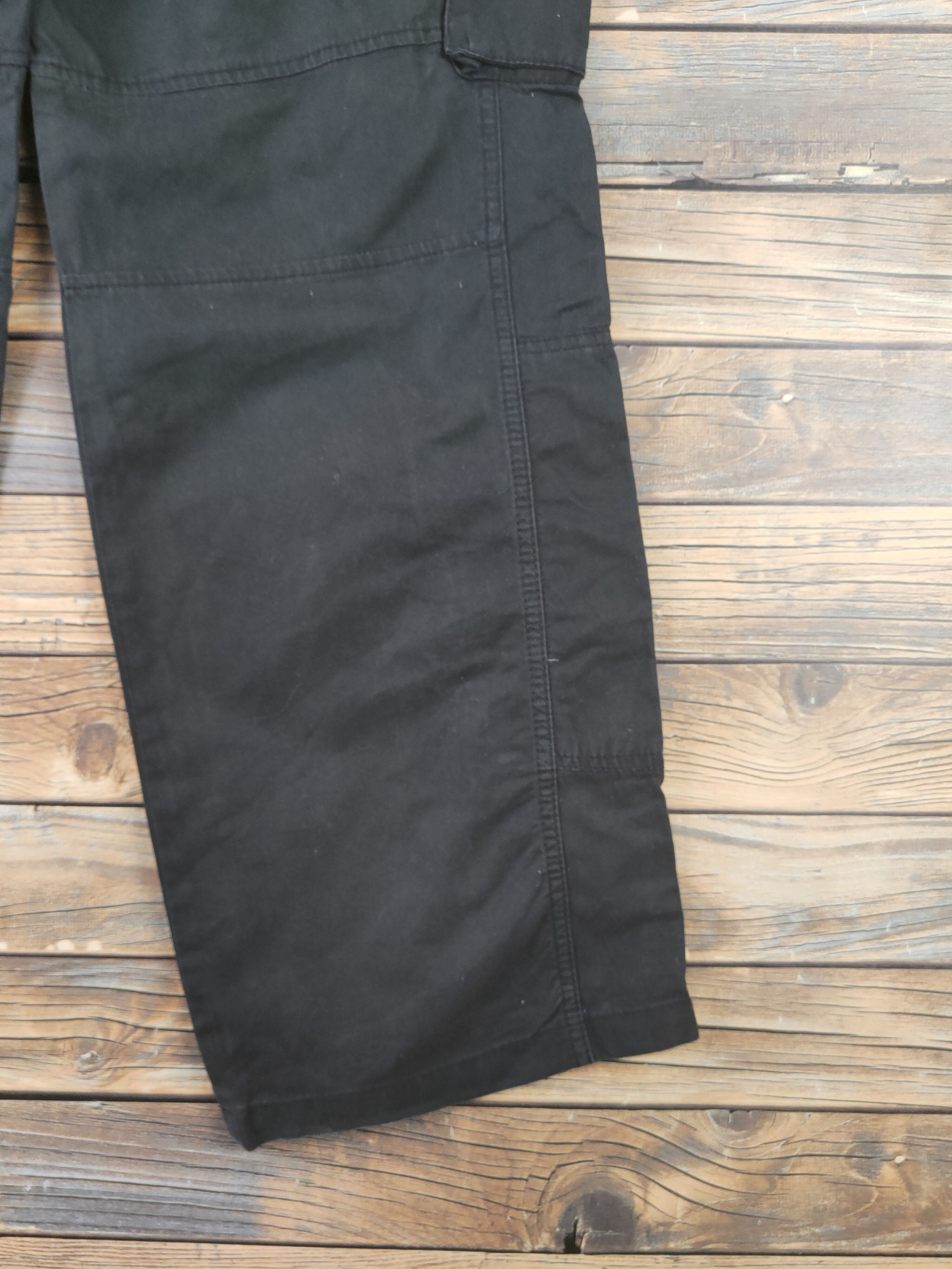UNIONBAY DLL Unionbay Black Multipocket Tactical Cargo Pants #217 Size US 29 - 11 Thumbnail