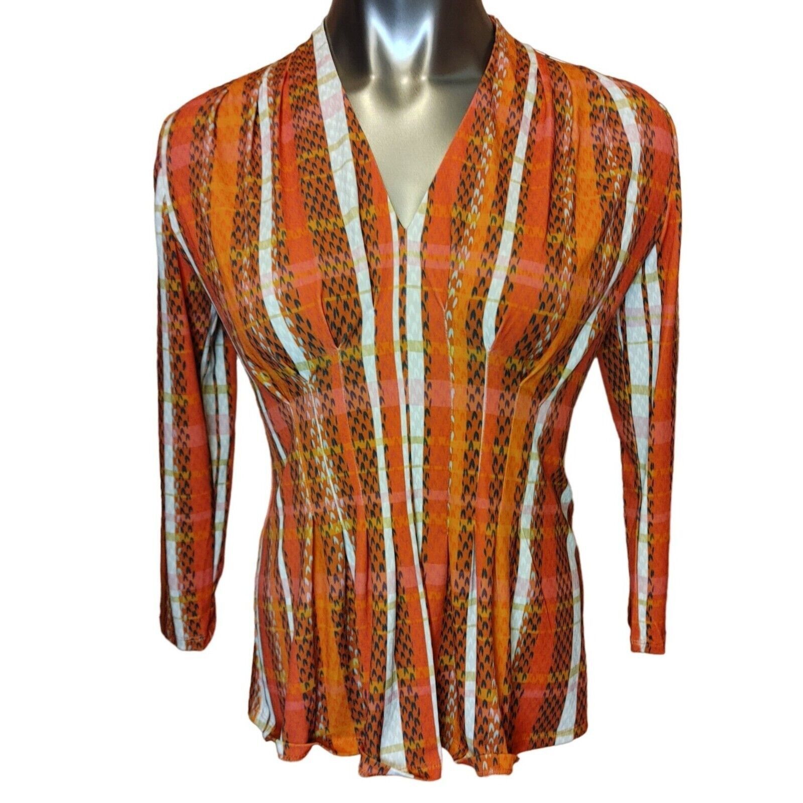 Other CATHERINE By CATHERINE MALANDRINO Womens M Multi Striped V-N Size M / US 6-8 / IT 42-44 - 1 Thumbnail