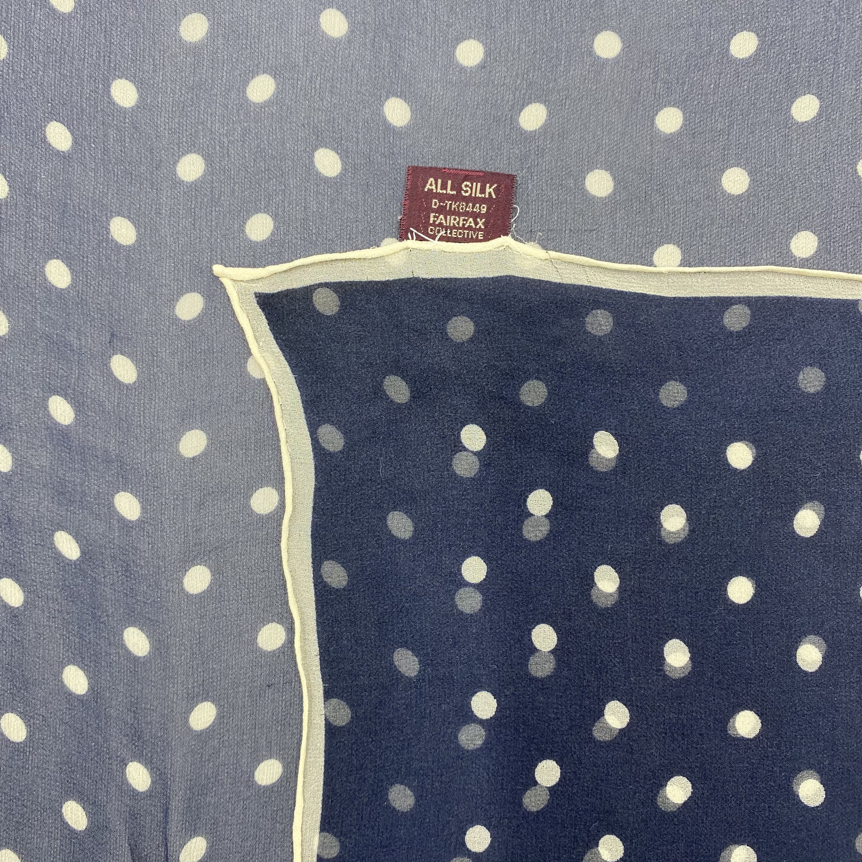 Japanese Brand Vintage Fairfax Collective SILK Scarf Twill Wraps Scarves Size ONE SIZE - 9 Thumbnail