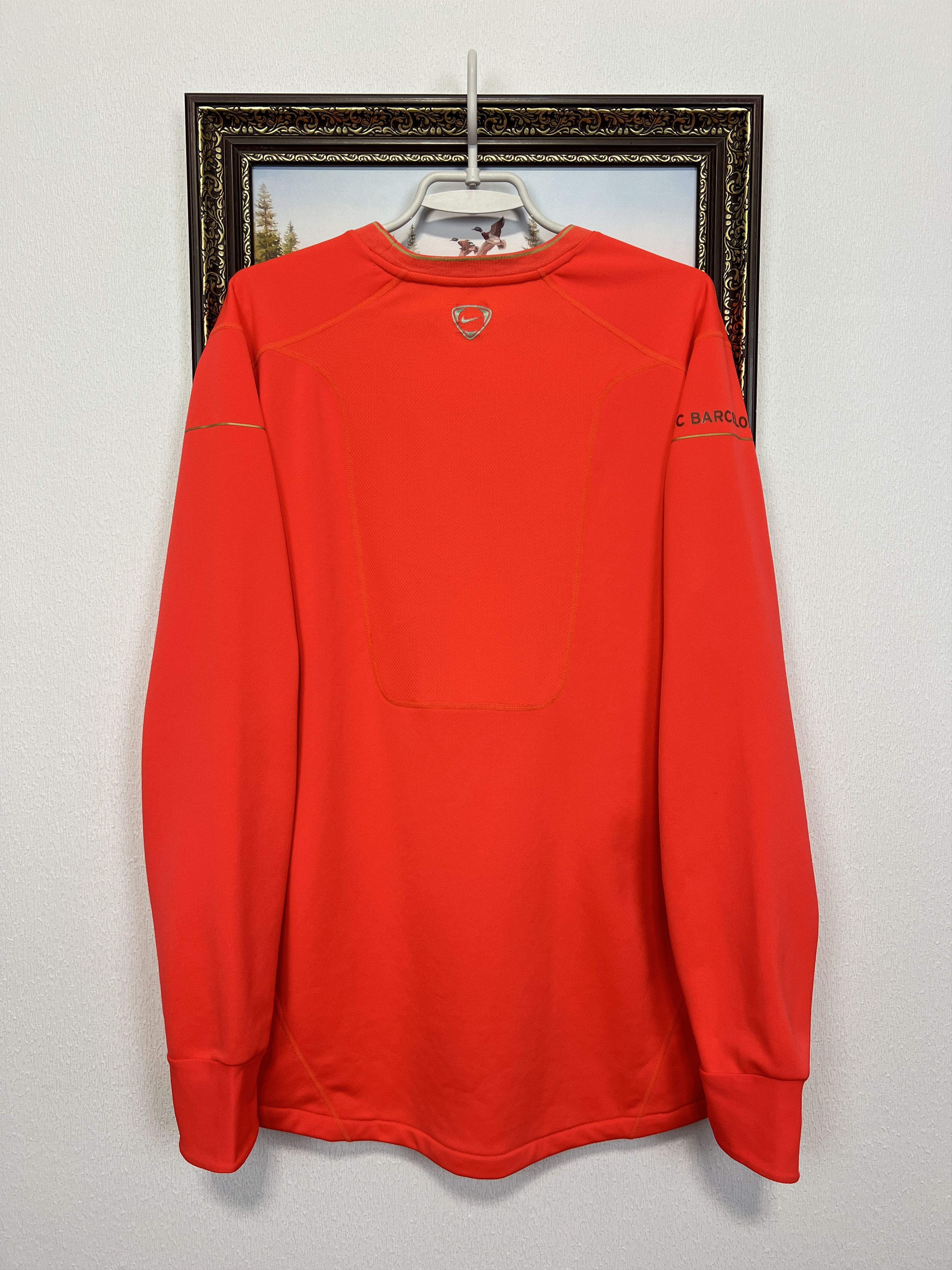 Nike Vintage Barcelona Football Sweatshirt Soccer Train Track Top Size US XL / EU 56 / 4 - 10 Thumbnail