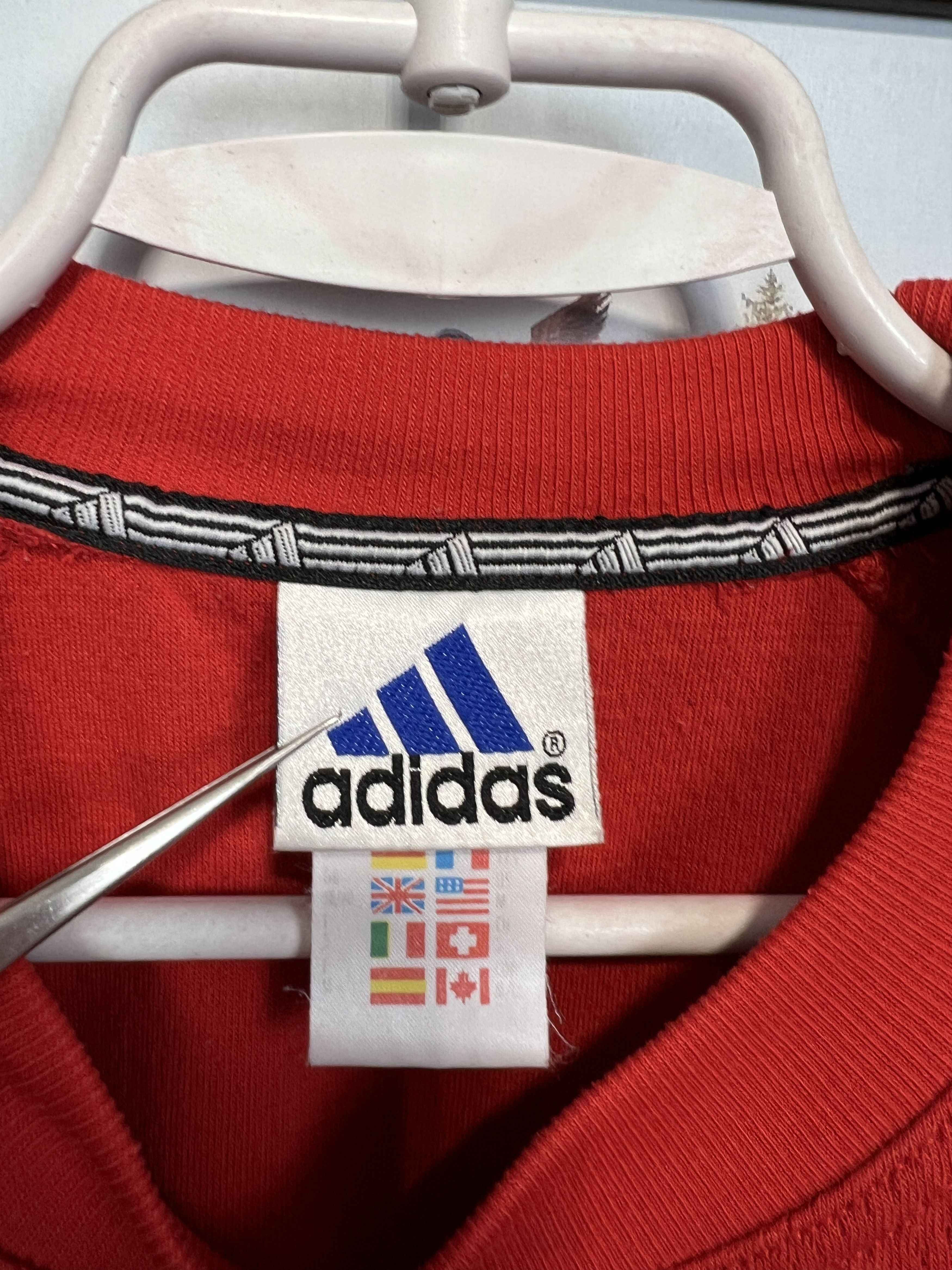 Adidas Vintage Hungary Football Sweatshirt Crewneck Player Issue Size US M / EU 48-50 / 2 - 6 Thumbnail