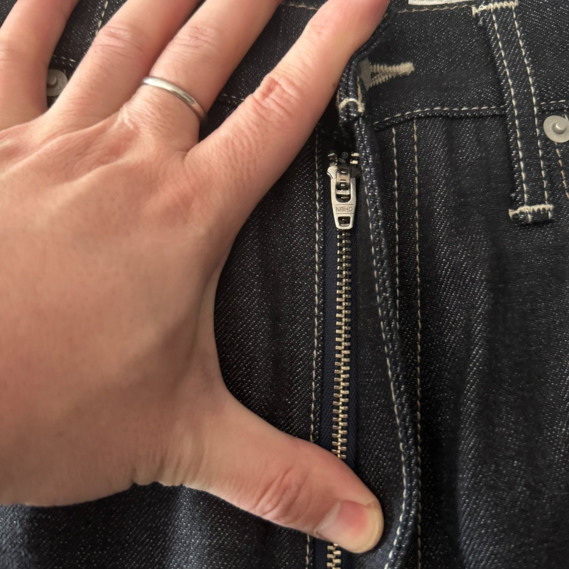 Neighborhood Neighborhood 24AW Basic Raw Denim Jeans Size US 36 / EU 52 - 5 Thumbnail