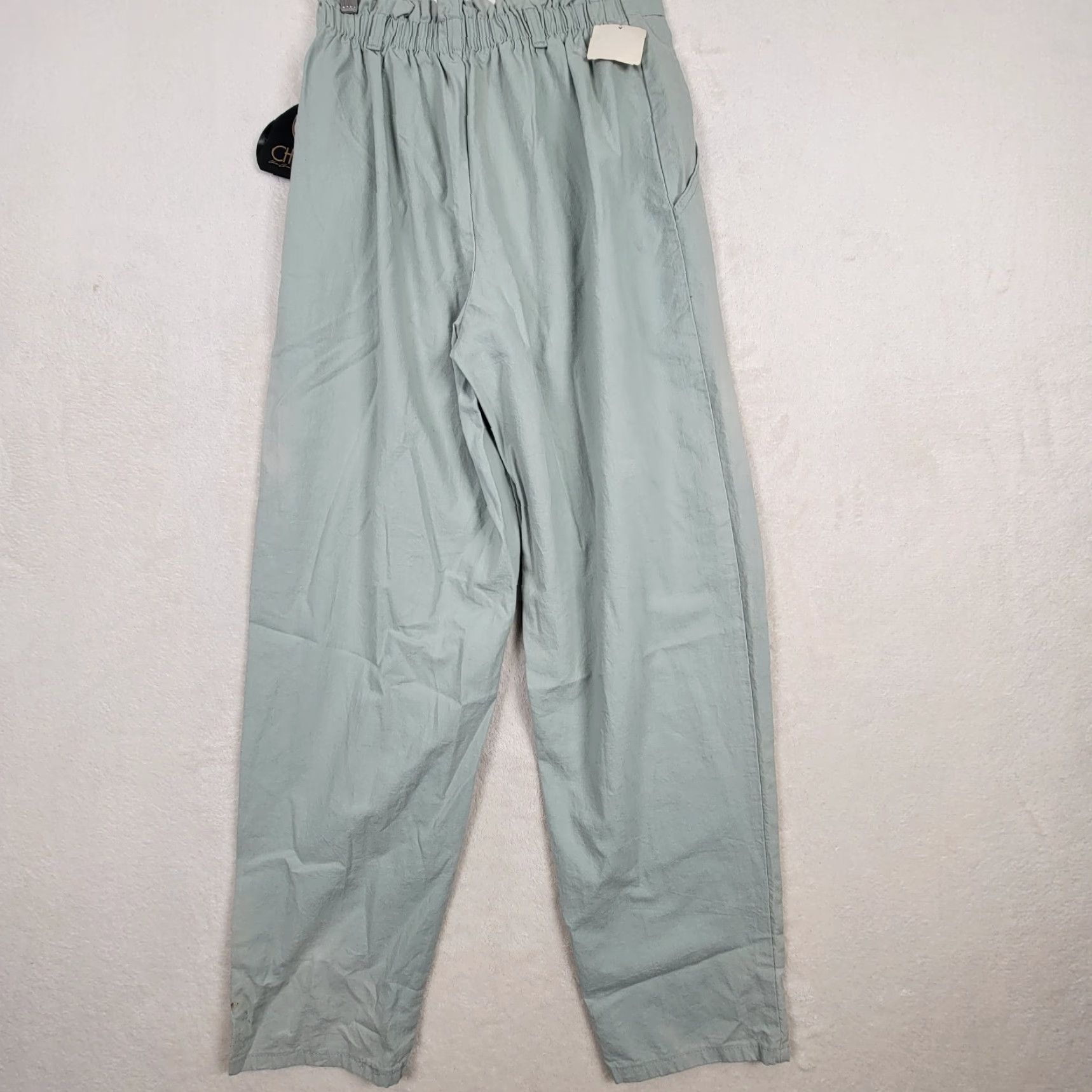 Cherokee VINTAGE Cherokee Women's Pants 90s Pale Green Size 12 Regular Size 34" / US 12 / IT 48 - 3 Thumbnail