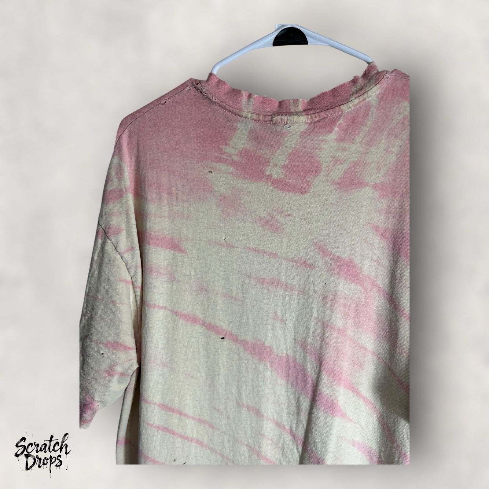 Hanes VTG 90s The Doors Jim Morrison Tie Dye T-Shirt XL USA Size US XL / EU 56 / 4 - 5 Thumbnail