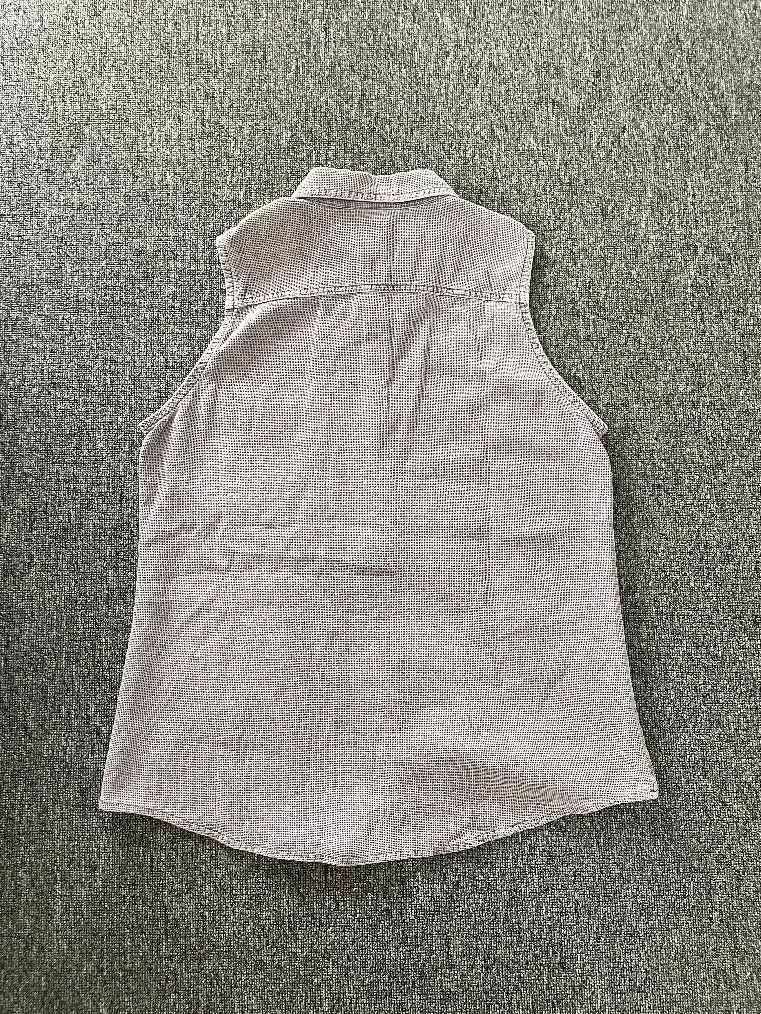 Gramicci Vintage 90s Gramicci Sleeveless Button Down Shirt Size L / US 10 / IT 46 - 7 Thumbnail