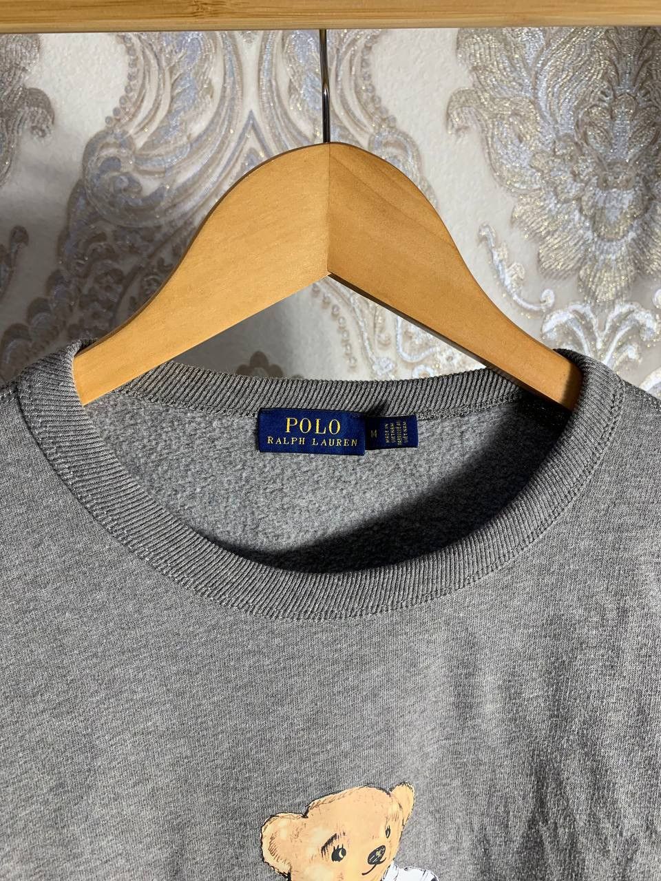 Polo Ralph Lauren × Vintage VERY RARE POLO RALPH LAUREN BEAR SWEATSHIRT Y2K 90s LUXURY Size M / US 6-8 / IT 42-44 - 2 Thumbnail