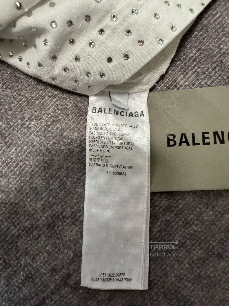 Balenciaga Balenciaga Starry Diamond Full Print Short Sleeve Size US S / EU 44-46 / 1 - 4 Thumbnail