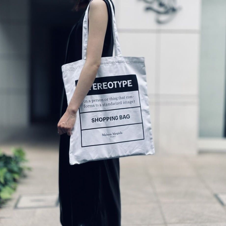 Maison Margiela Margiela Stereotype White Tote Bag Size ONE SIZE - 7 Thumbnail