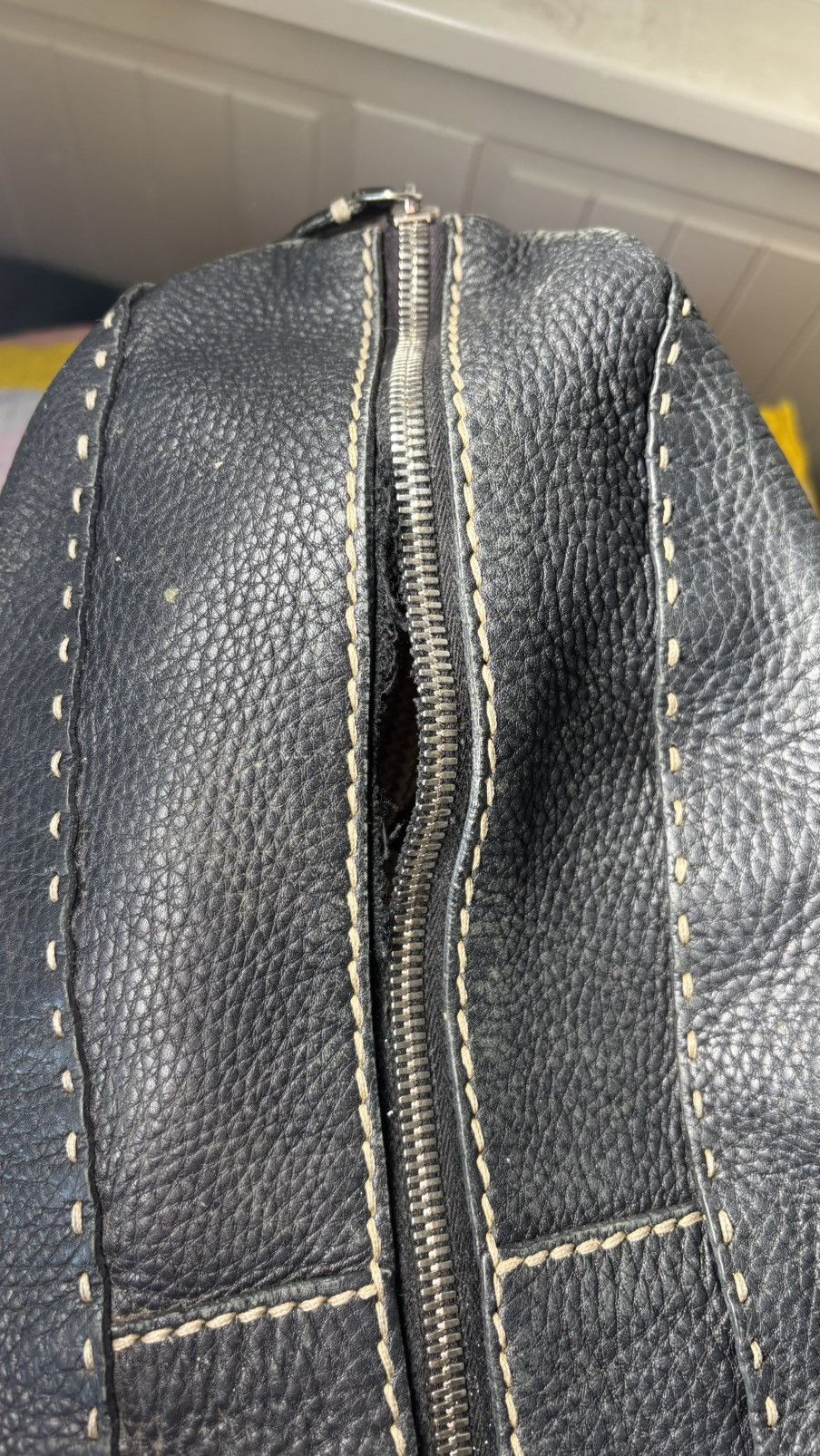 Fendi Fendi bag shoulder tote cuir leather italy archive 2000 Size ONE SIZE - 11 Thumbnail