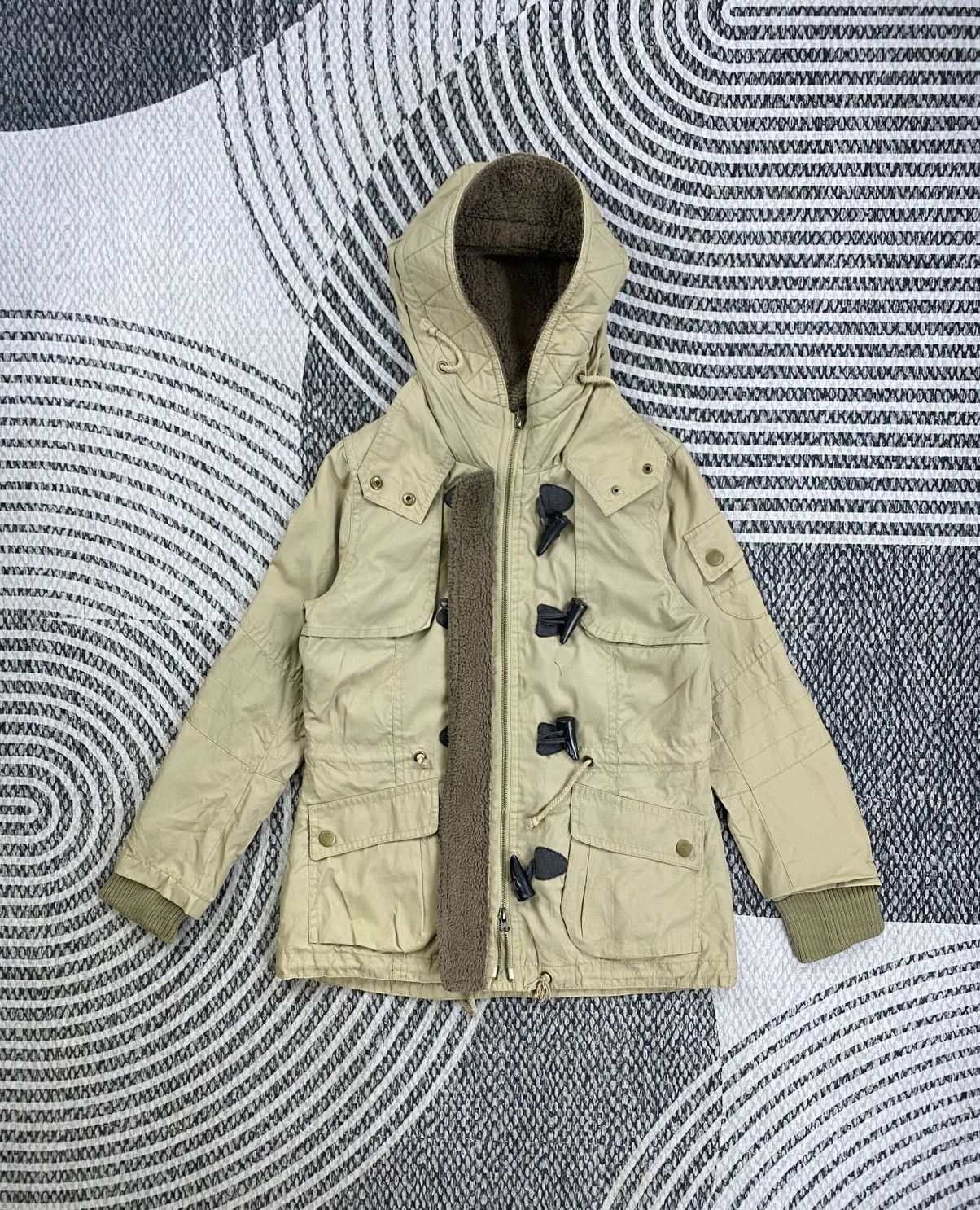 ATSURO TAYAMA Vintage Atsuro Tayama Duffle Coat Hoodie Jacket Size M / US 6-8 / IT 42-44 - 5 Thumbnail