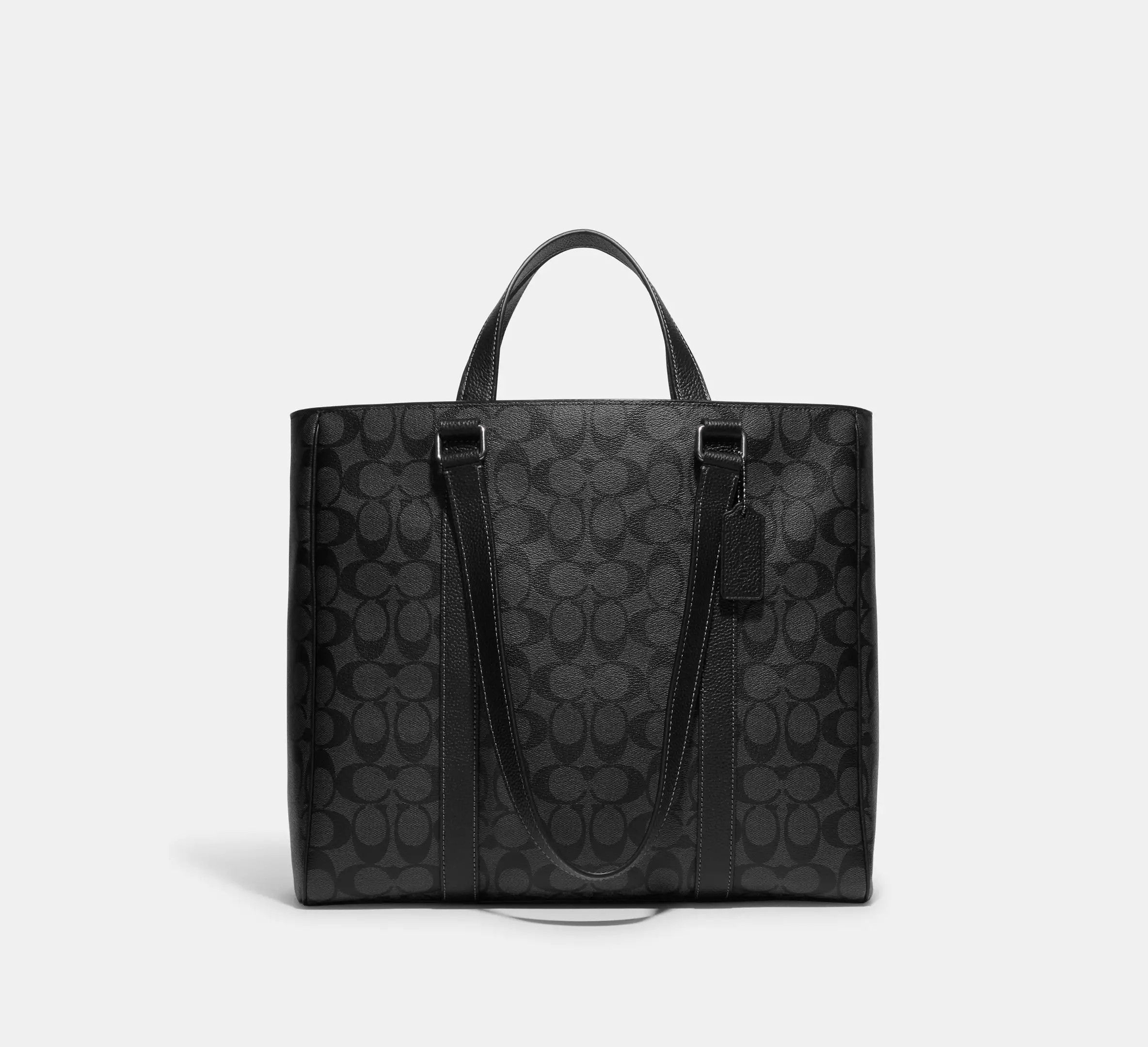 Coach Hudson Double Handle Tote Bag In Signature Canvas CB849 Size ONE SIZE - 10 Thumbnail