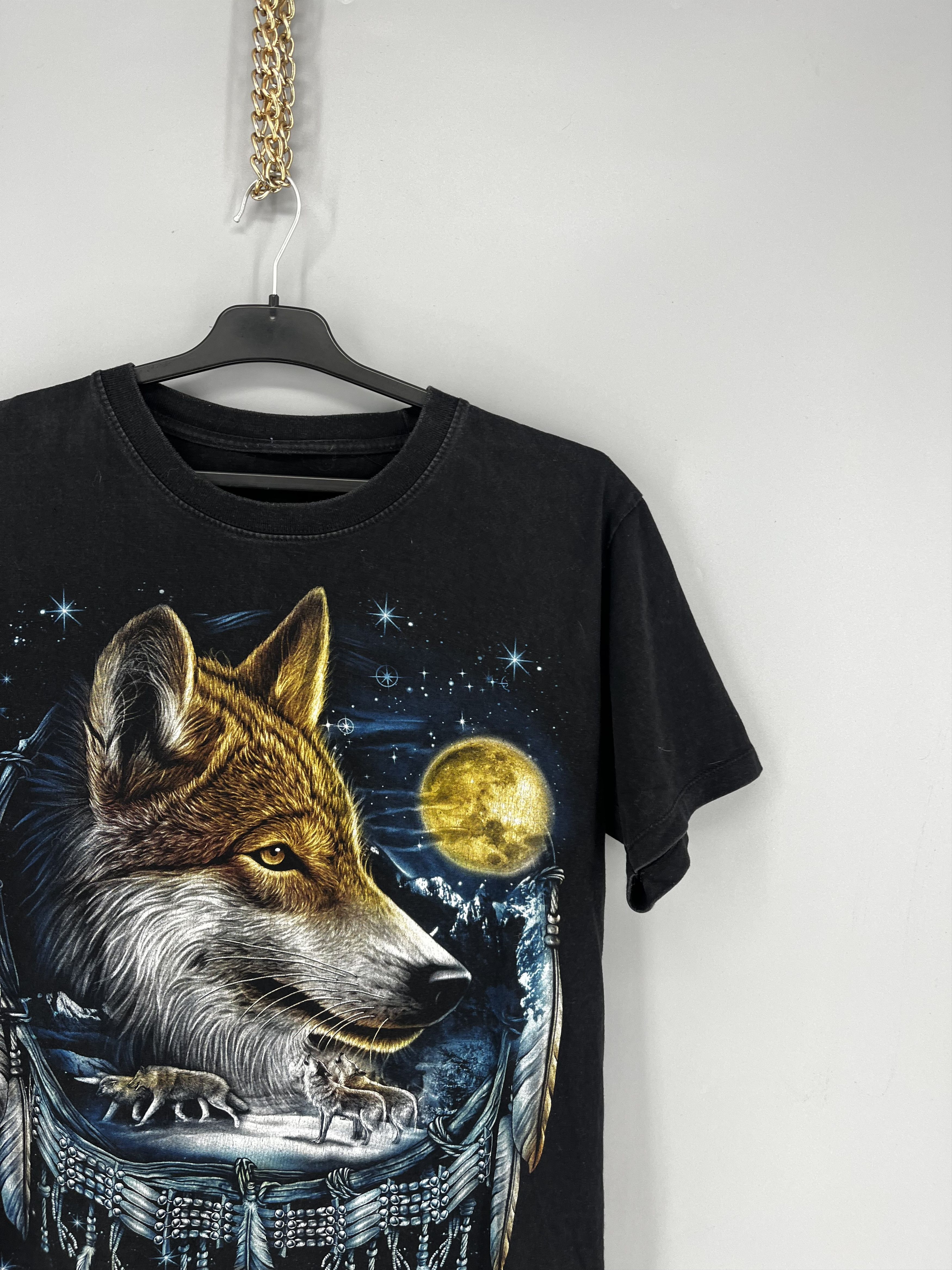 Other Double Sided Wolf Moon Tee All Over Animal Print M Size US M / EU 48-50 / 2 - 5 Thumbnail