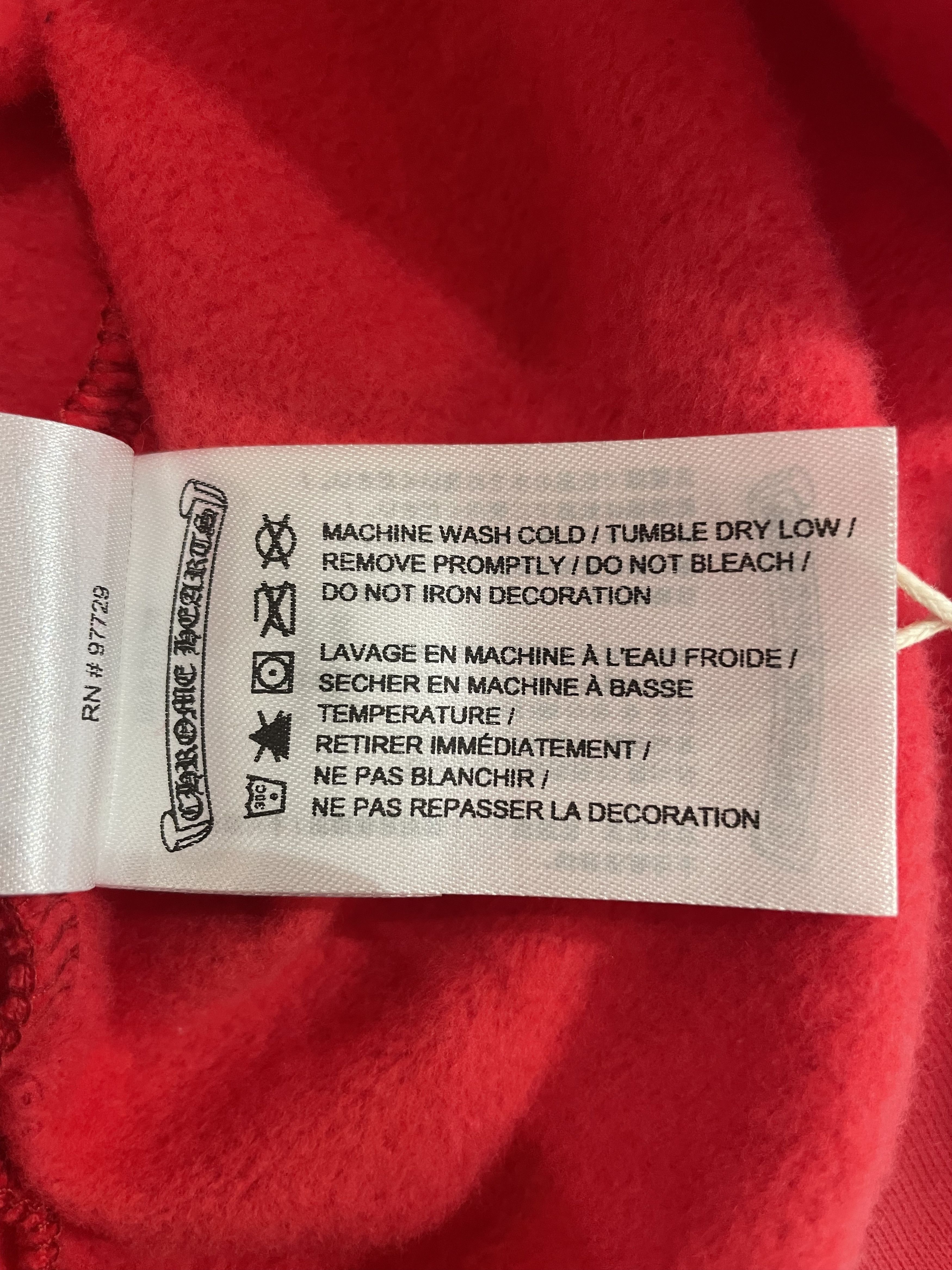 Chrome Hearts Chrome Hearts Online Exclusive Scroll Logo Hoodie Size XS / US 0-2 / IT 36-38 - 9 Thumbnail