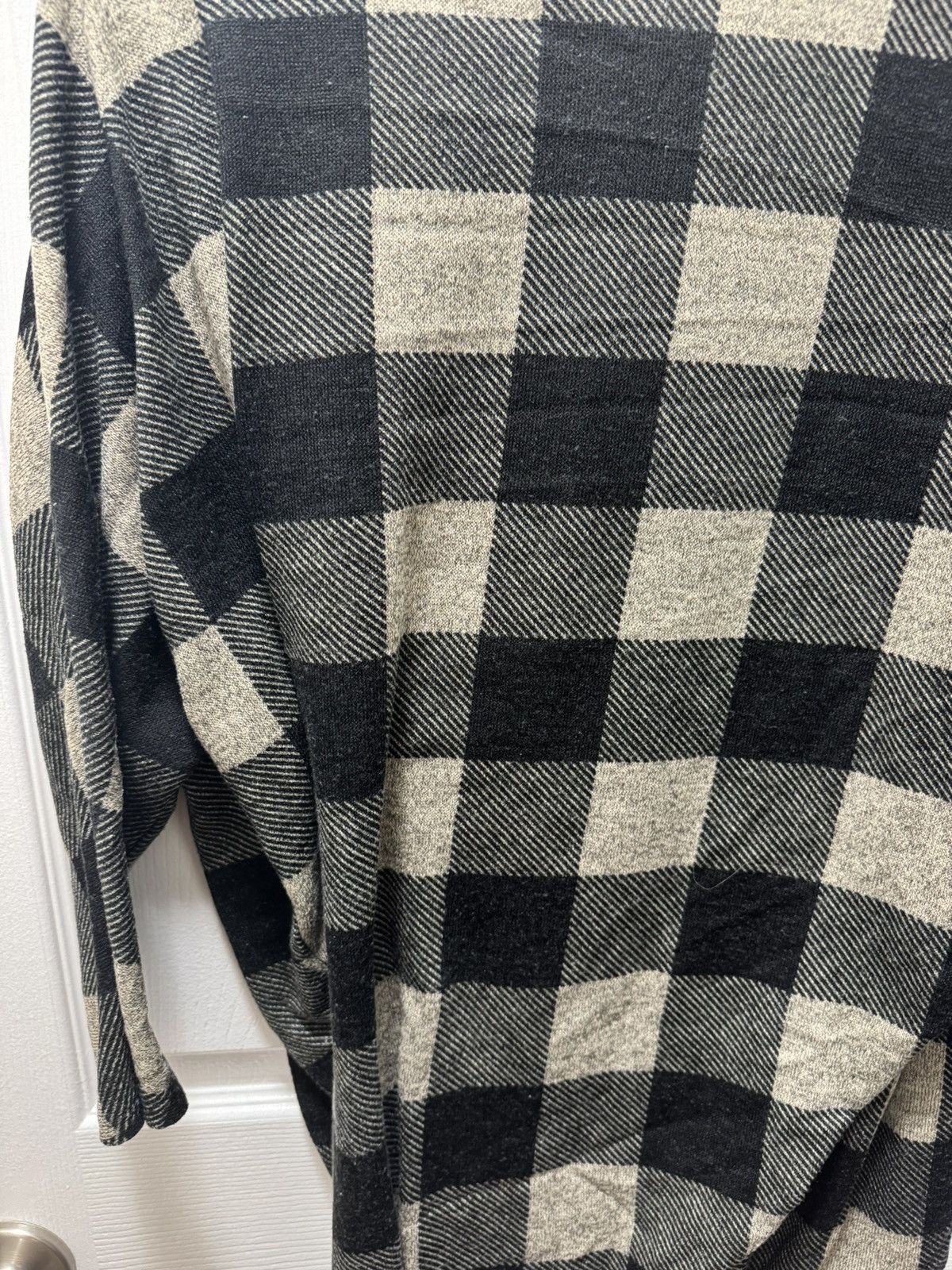 Flannel × Vintage Eclipse Flannel Cardigan 3/4 Sleeve Avant Garde Twilight Size S / US 4 / IT 40 - 4 Thumbnail