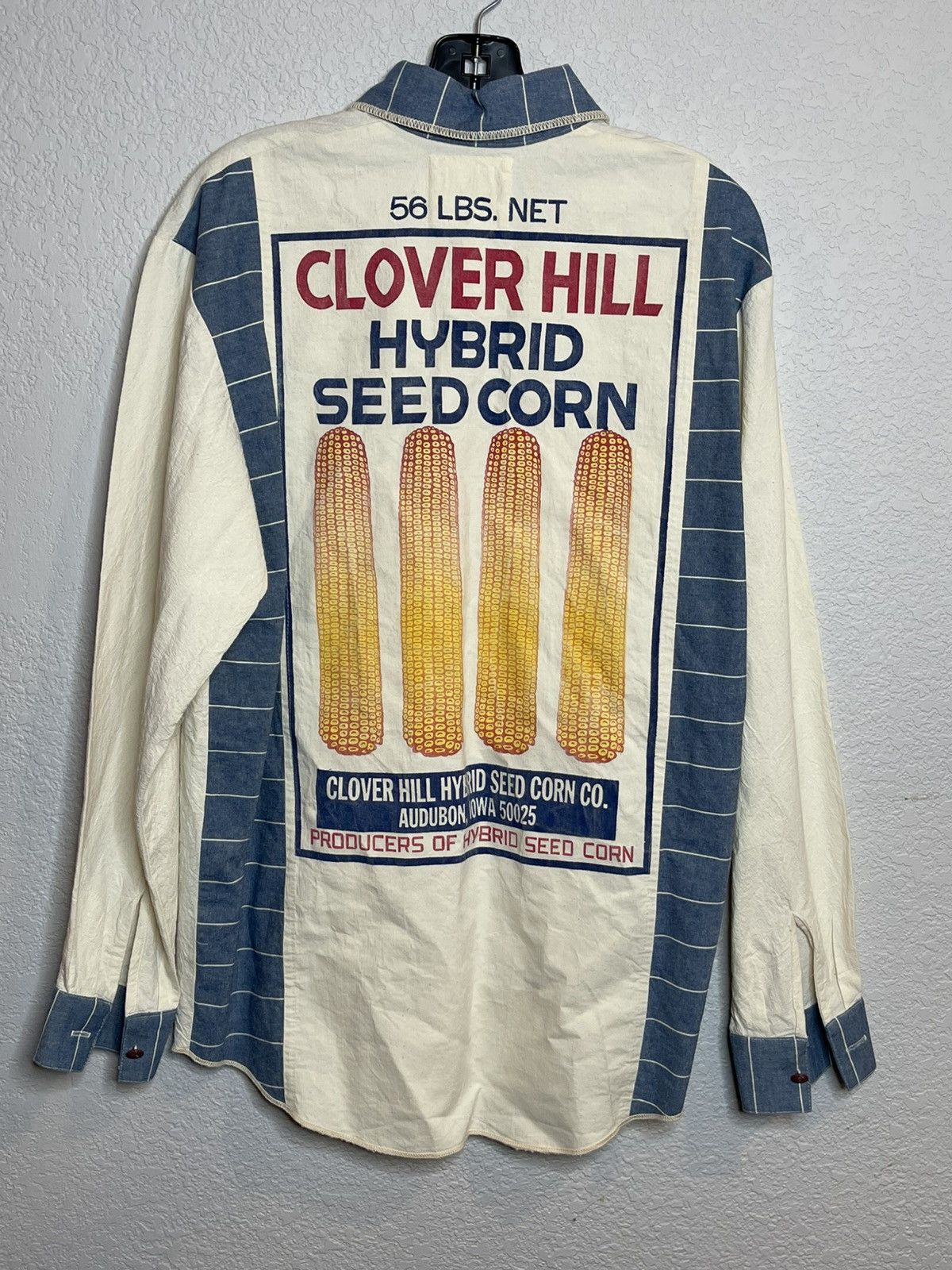 Other Vintage Feed Sacks Long Sleeve Button Down Sz M Size US M / EU 48-50 / 2 - 1 Thumbnail