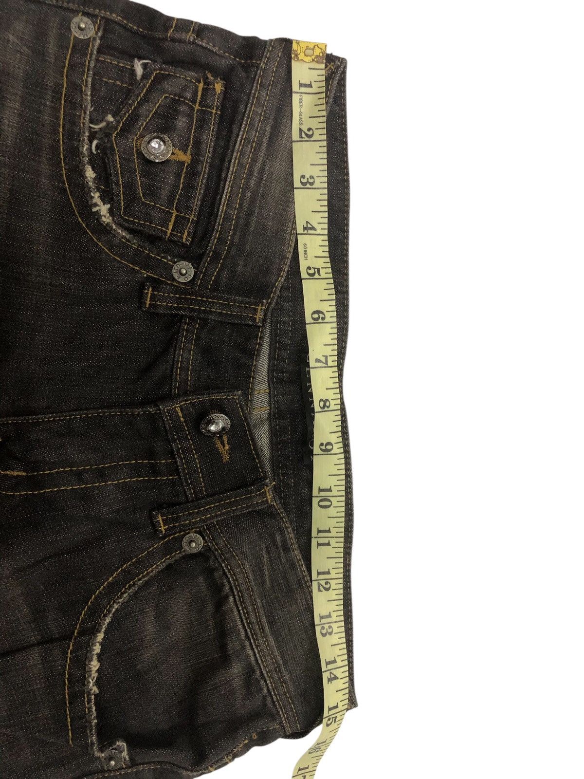 If Six Was Nine × Japanese Brand Japanese Brand - Bootcut Jeans Gennaro Distressed Size US 30 / EU 46 - 3 Thumbnail