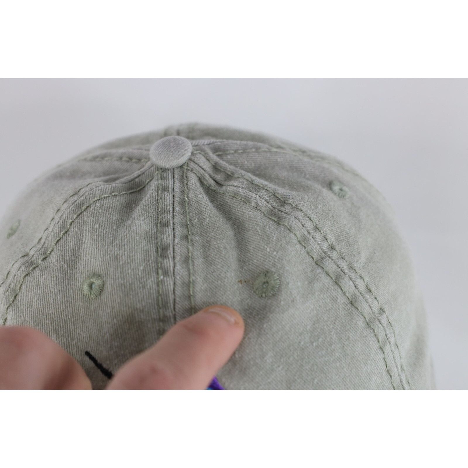Vintage Vintage 90s Stonewash Gulf Shores Alabama Fishing Hat Size ONE SIZE - 4 Thumbnail
