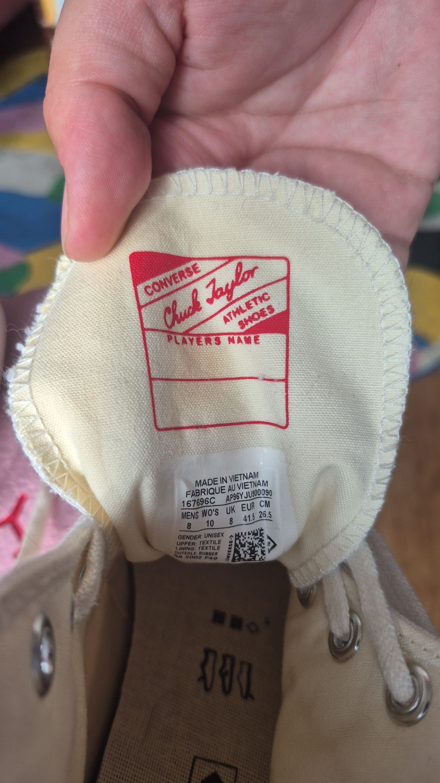 Converse Converse Chuck 70 High "Chuck Taylor Script" Size US 10 / IT 40 - 3 Thumbnail