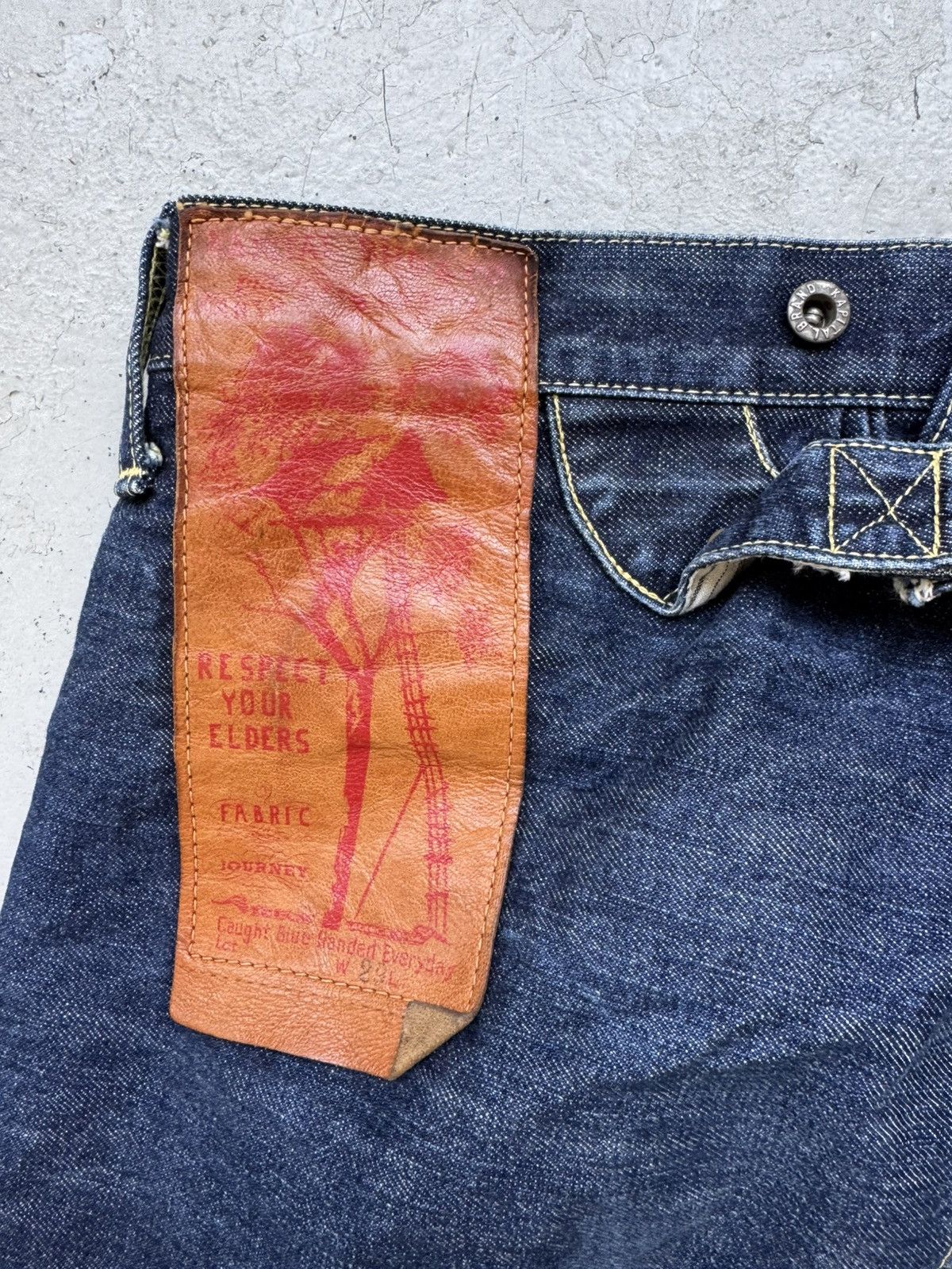 Kapital Kapital Respect Your Elders Denim Size US 29 - 4 Thumbnail