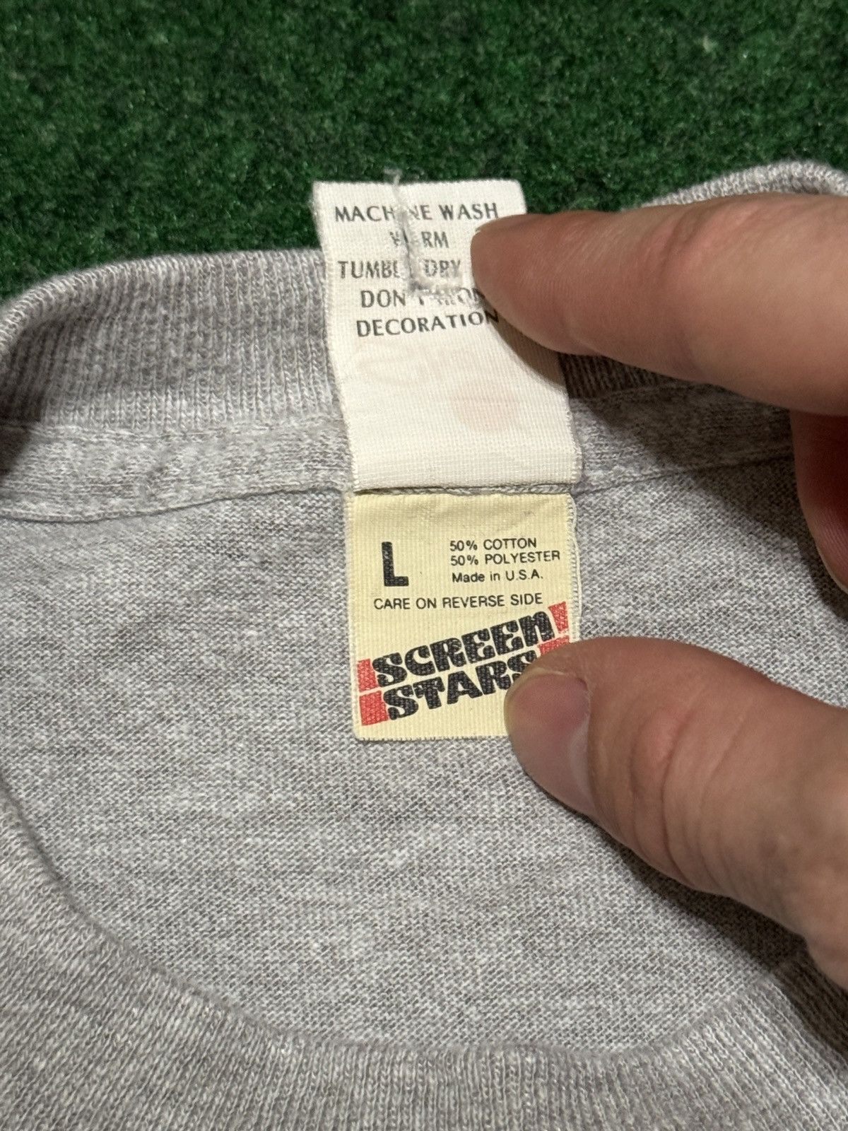 Vintage Vintage 80s Rare Roller Coaster Project Shockwave T Shirt Size US L / EU 52-54 / 3 - 4 Thumbnail