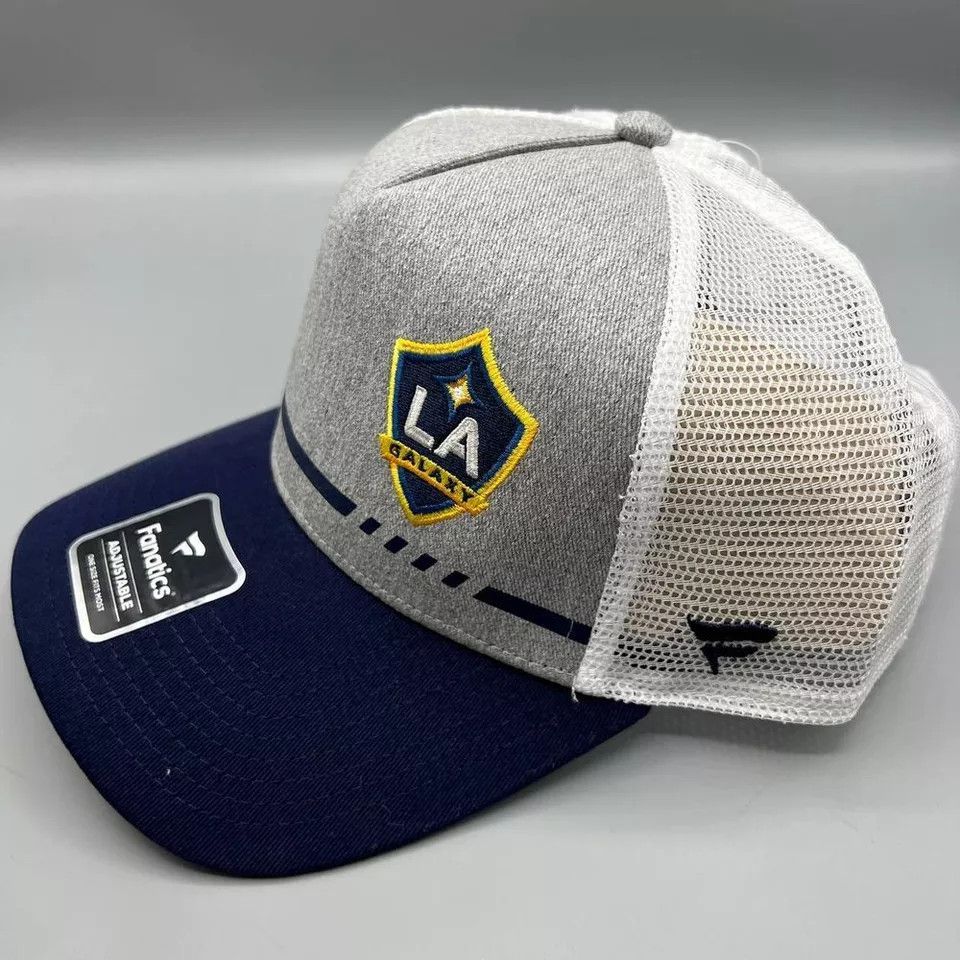 Other Los Angeles LA Galaxy Trucker Hat Men Fanatics MLS Snap Back Size ONE SIZE - 2 Thumbnail