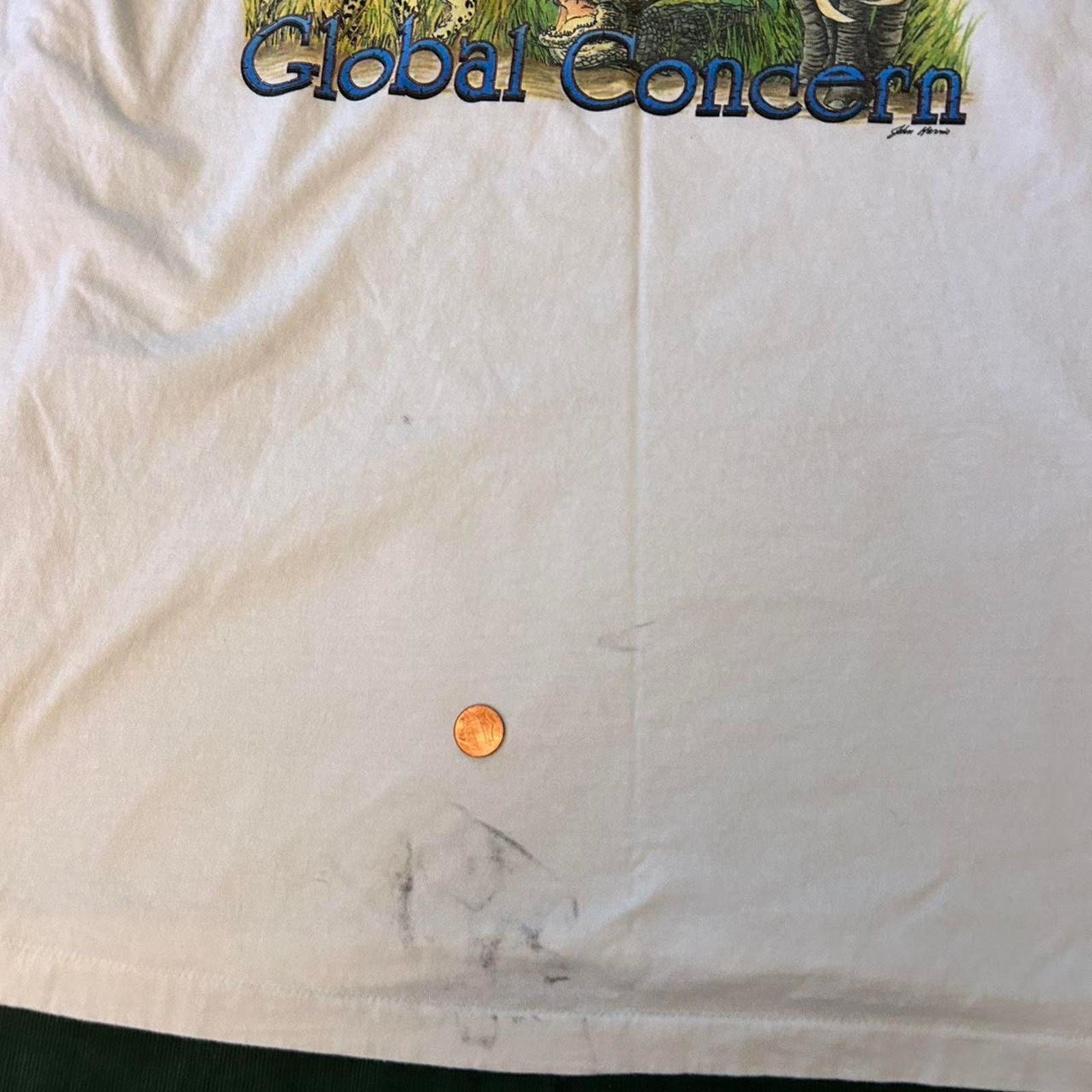 Other Vintage global concern t shirt Size US XL / EU 56 / 4 - 6 Thumbnail