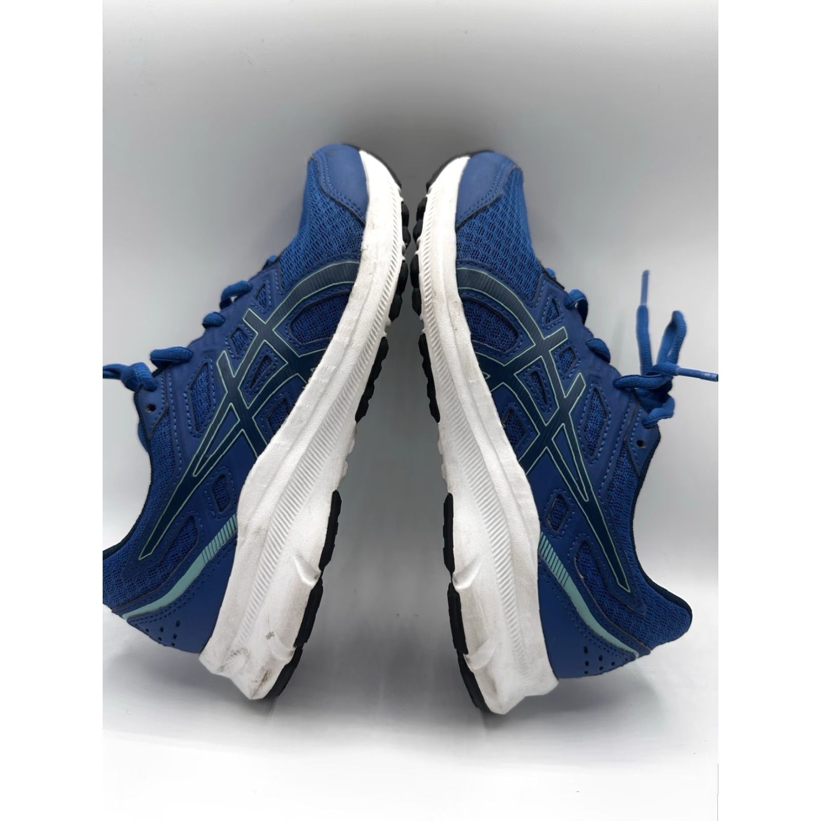 Asics ASICS Jolt Shoes Mens 4 Blue Low Top Running Sneakers Casual Sneakers Shoes Mens Size US S / EU 44-46 / 1 - 4 Thumbnail