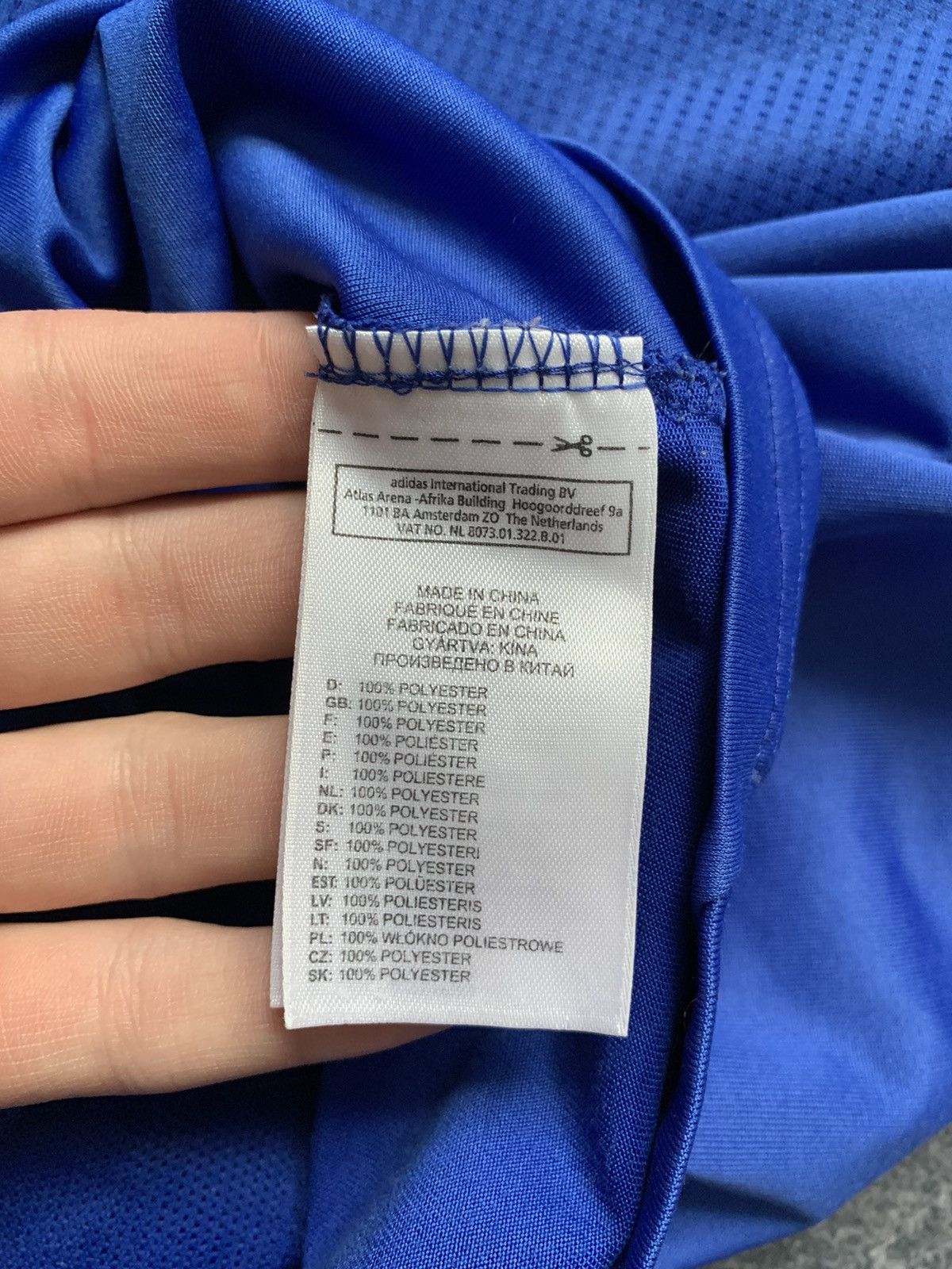 Adidas × Chelsea Soccer Adidas Chelsea 2010/2011 Home Shirt Soccer Jersey Football Size US XL / EU 56 / 4 - 15 Thumbnail