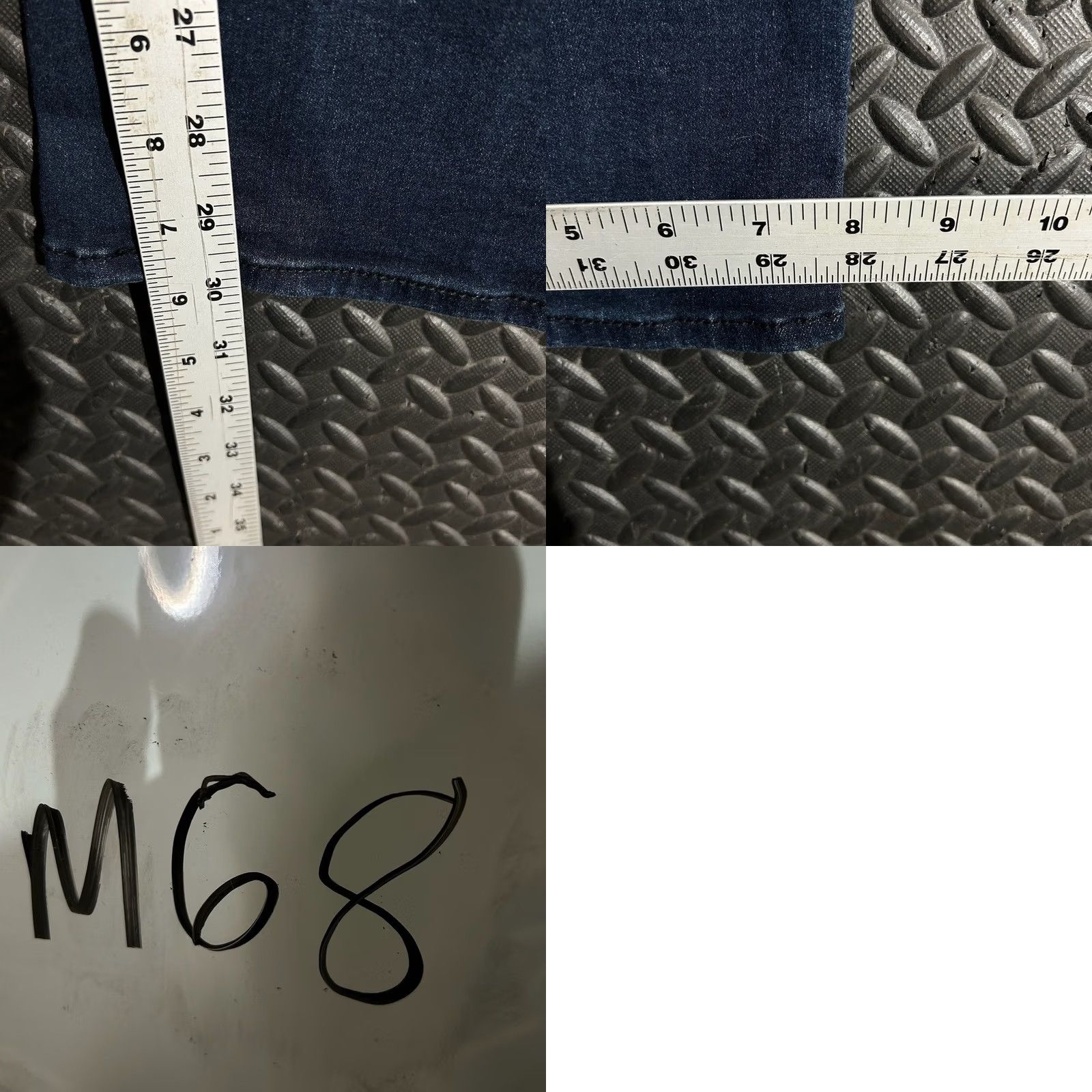 Denime Adam Slim Stretch Blue Denim Jeans Men's 38X30 Size US 38 / EU 54 - 8 Thumbnail