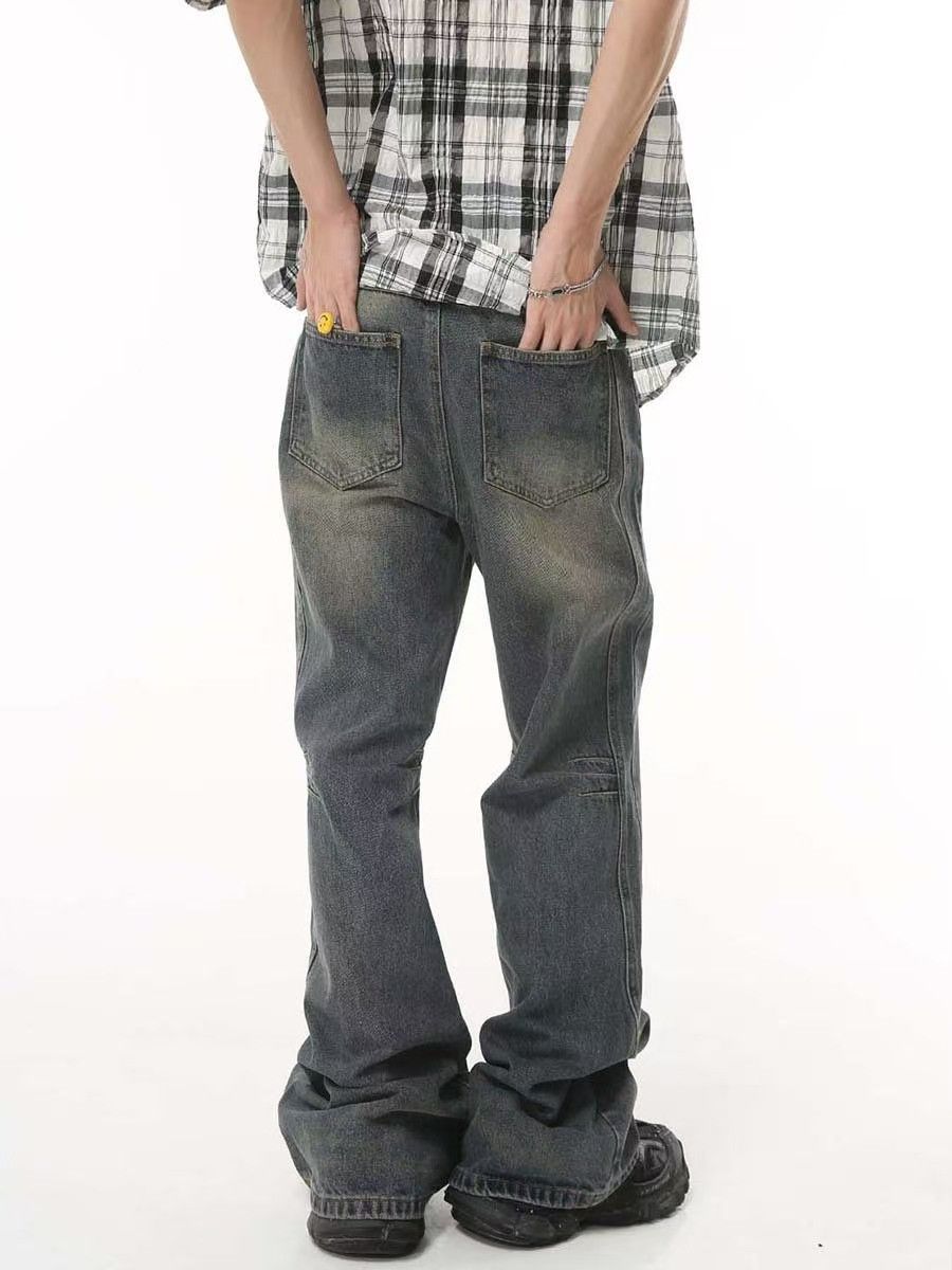 Japanese Brand × Jean High Street Loose Micro Flare Vintage Jeans Size US 30 / EU 46 - 2 Thumbnail