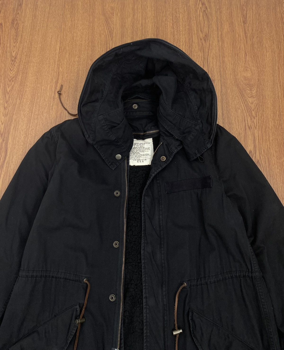If Six Was Nine G.O.A military black parkas jacket Size US M / EU 48-50 / 2 - 4 Thumbnail