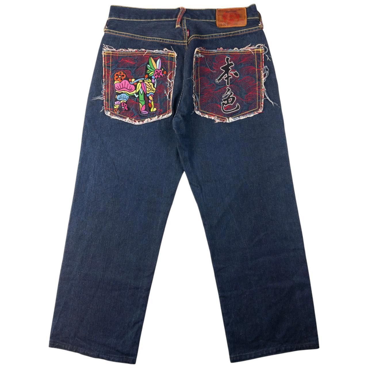 Designer Vintage RMC Red Monkey Company Japanese Denim Jeans Size W33 Size US 32 / EU 48 - 2 Thumbnail