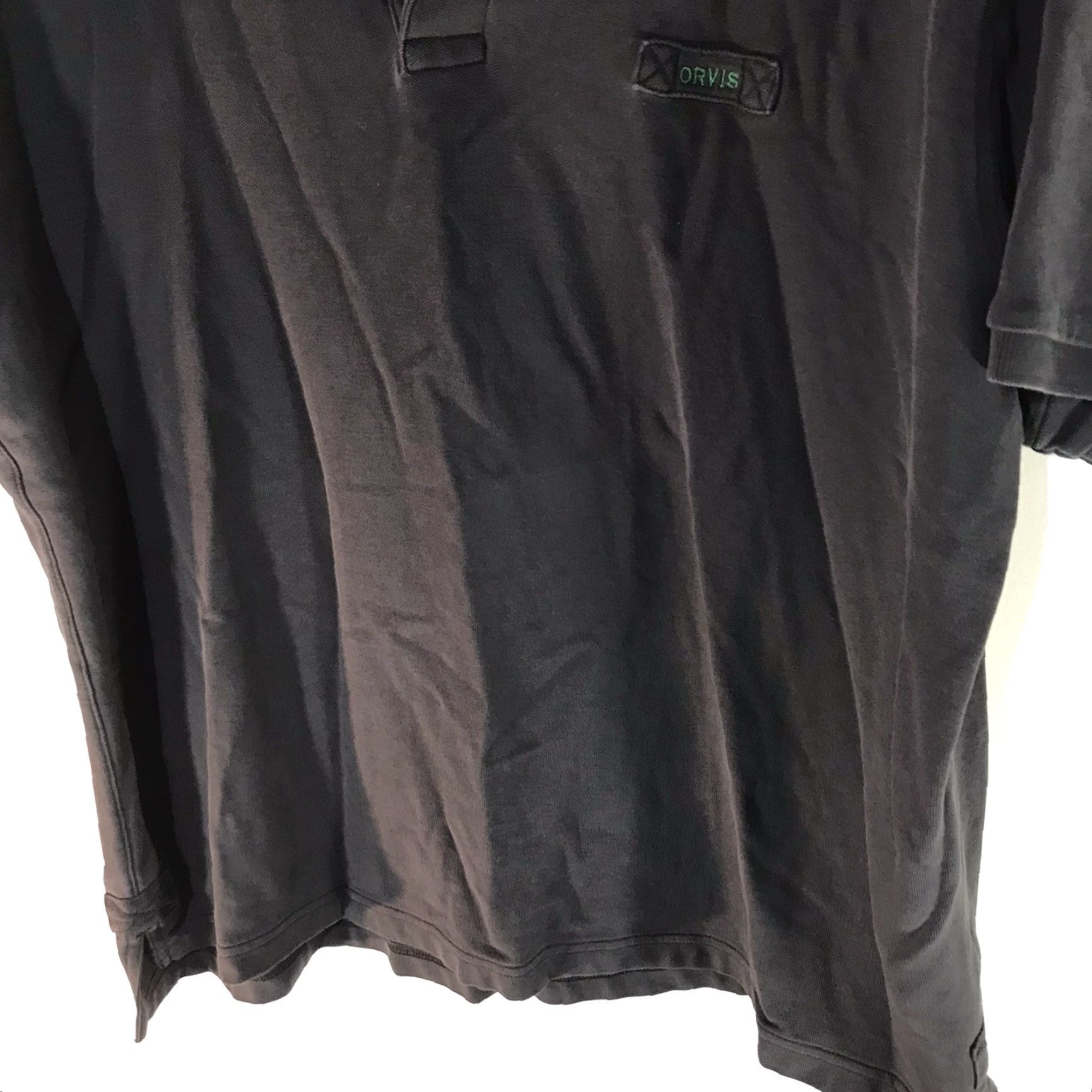 Orvis Orvis Black 100% Cotton 1/4 Button Polo Shirt Mens XL Outdoor Fishing Classic Size US XL / EU 56 / 4 - 3 Thumbnail
