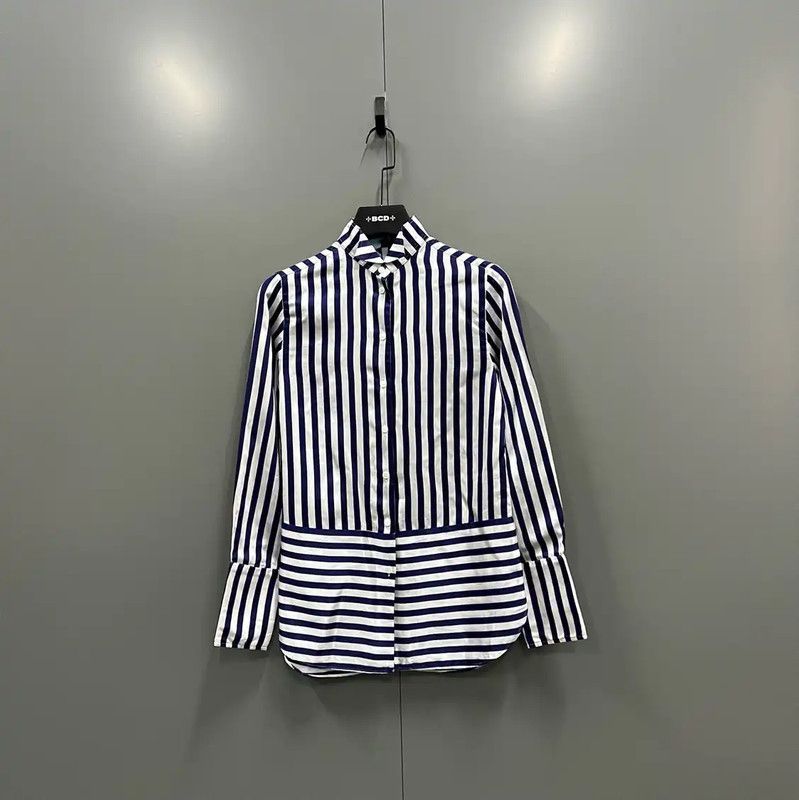 Burberry Burberry Striped Long Sleeve Shirt for Women Size ONE SIZE - 1 Thumbnail