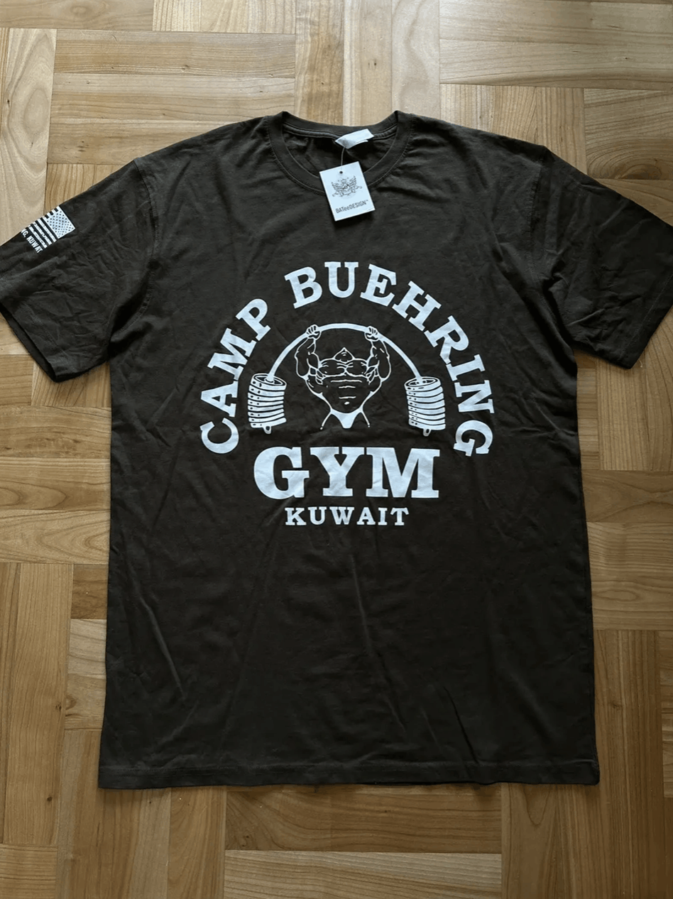 Military New Camp Buehring Kuwait US Army Gym Tshirt Grailed