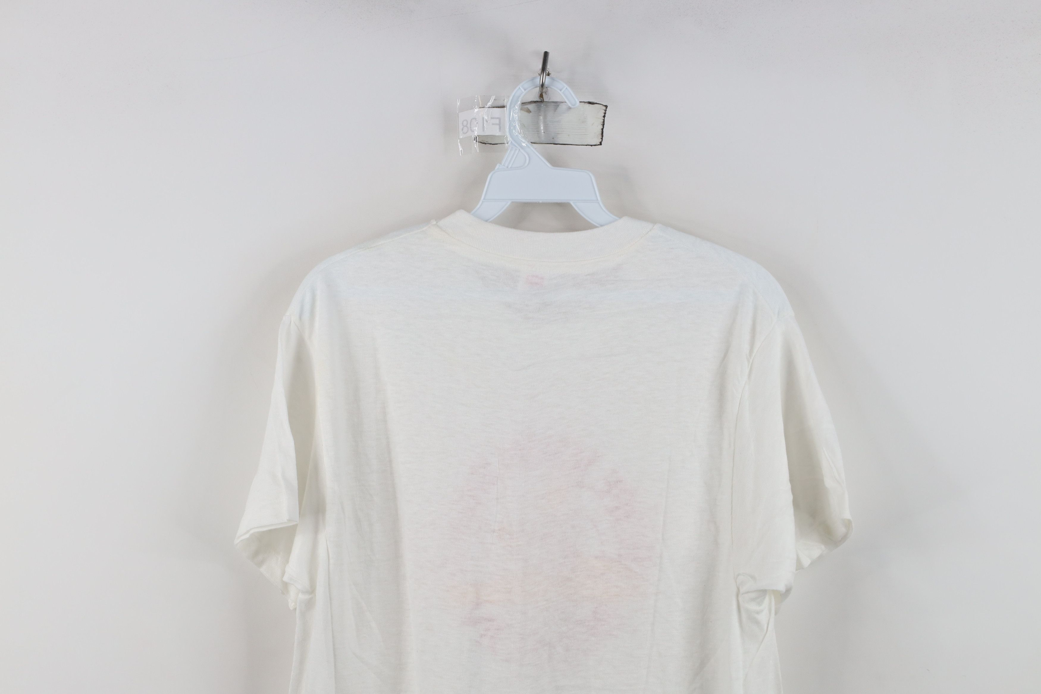 Vintage Vintage 70s Pope John Paul II Boston Visit T-Shirt White USA Size M / US 6-8 / IT 42-44 - 12 Thumbnail