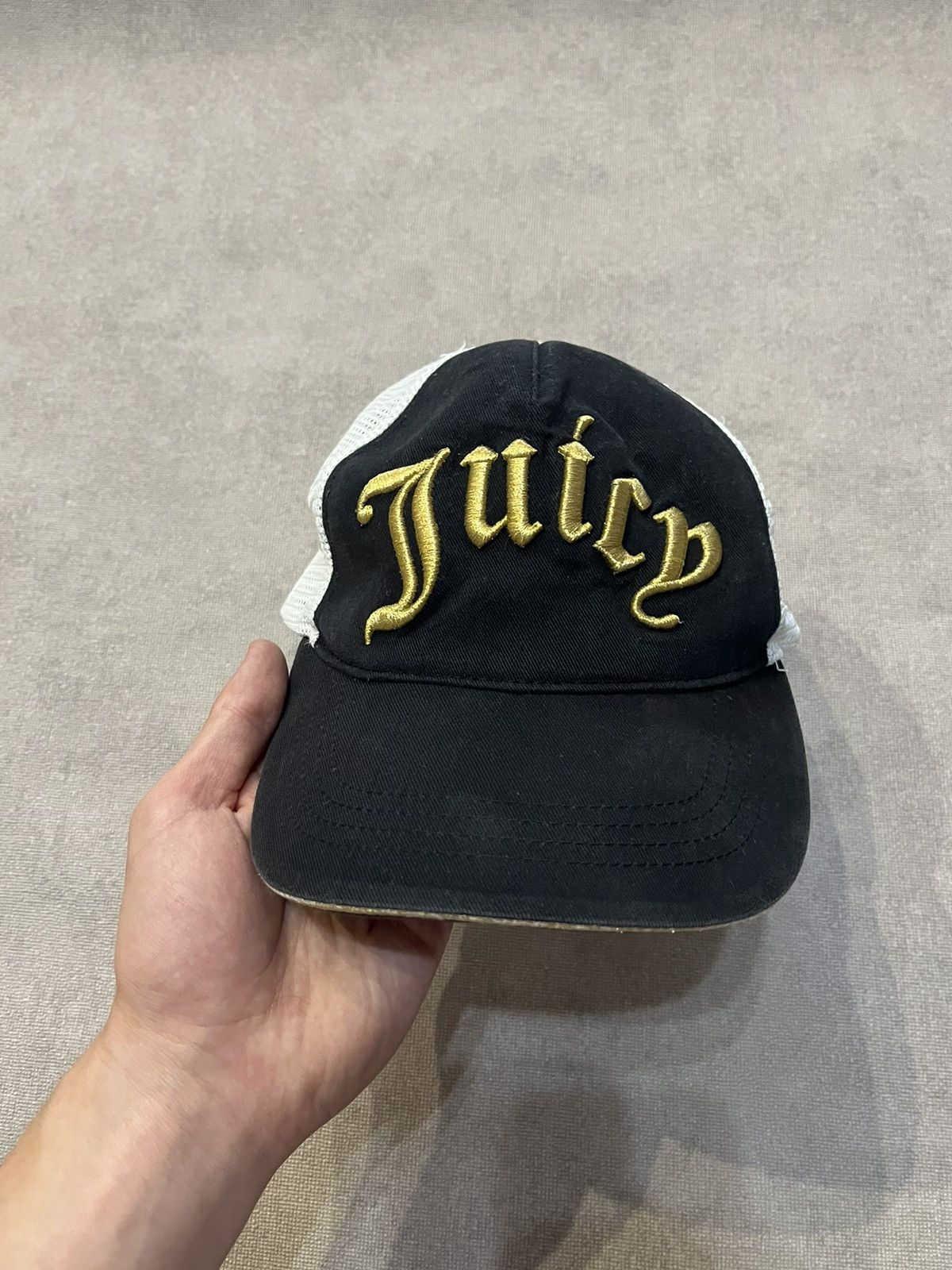 Juicy Couture Juice Couture Cap Hats Black / White Size ONE SIZE - 1 Thumbnail