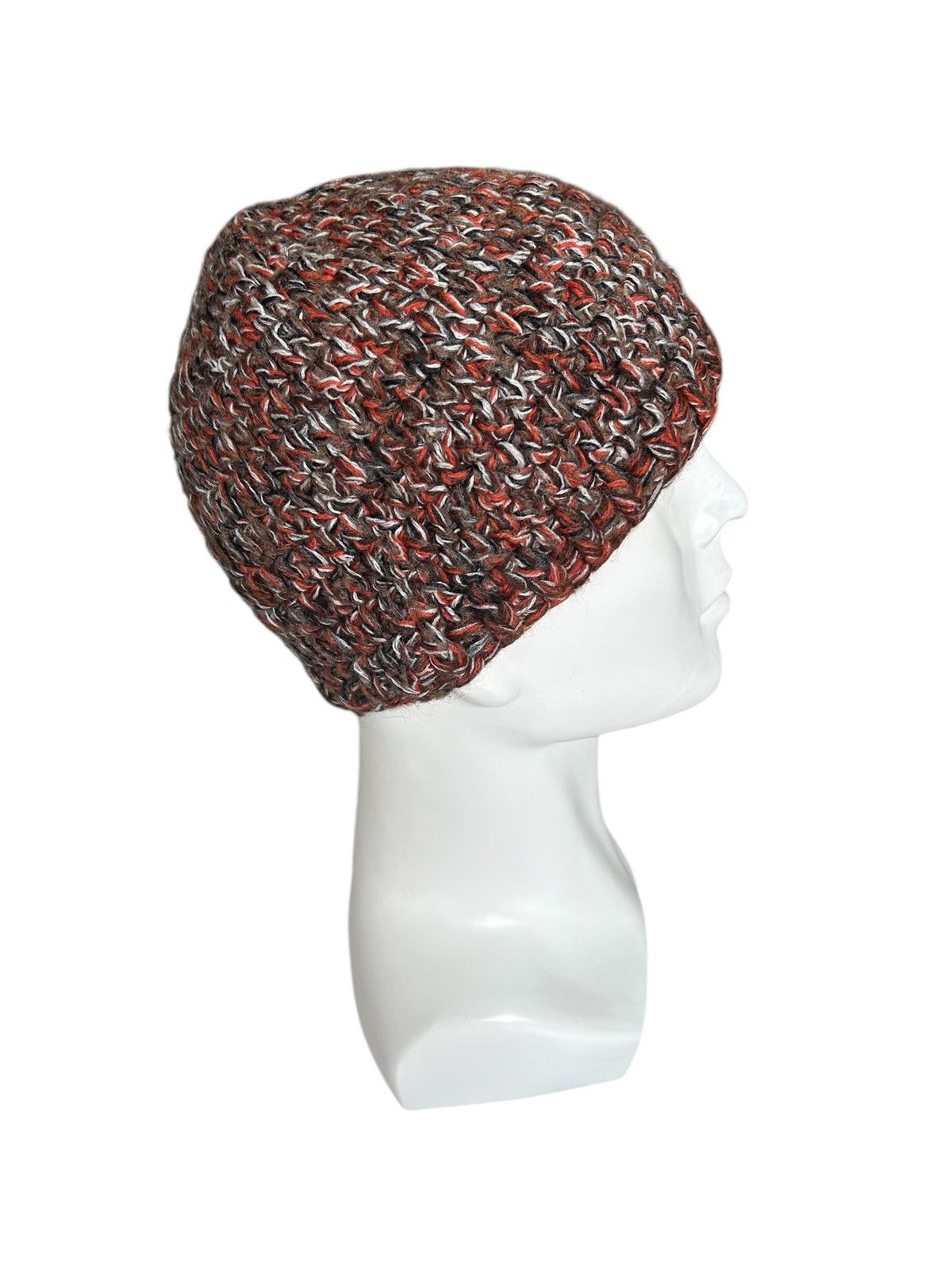 Japanese Brand × Kapital × Vintage Crochet Knitted Handmade Beanie Hats Size ONE SIZE - 3 Thumbnail