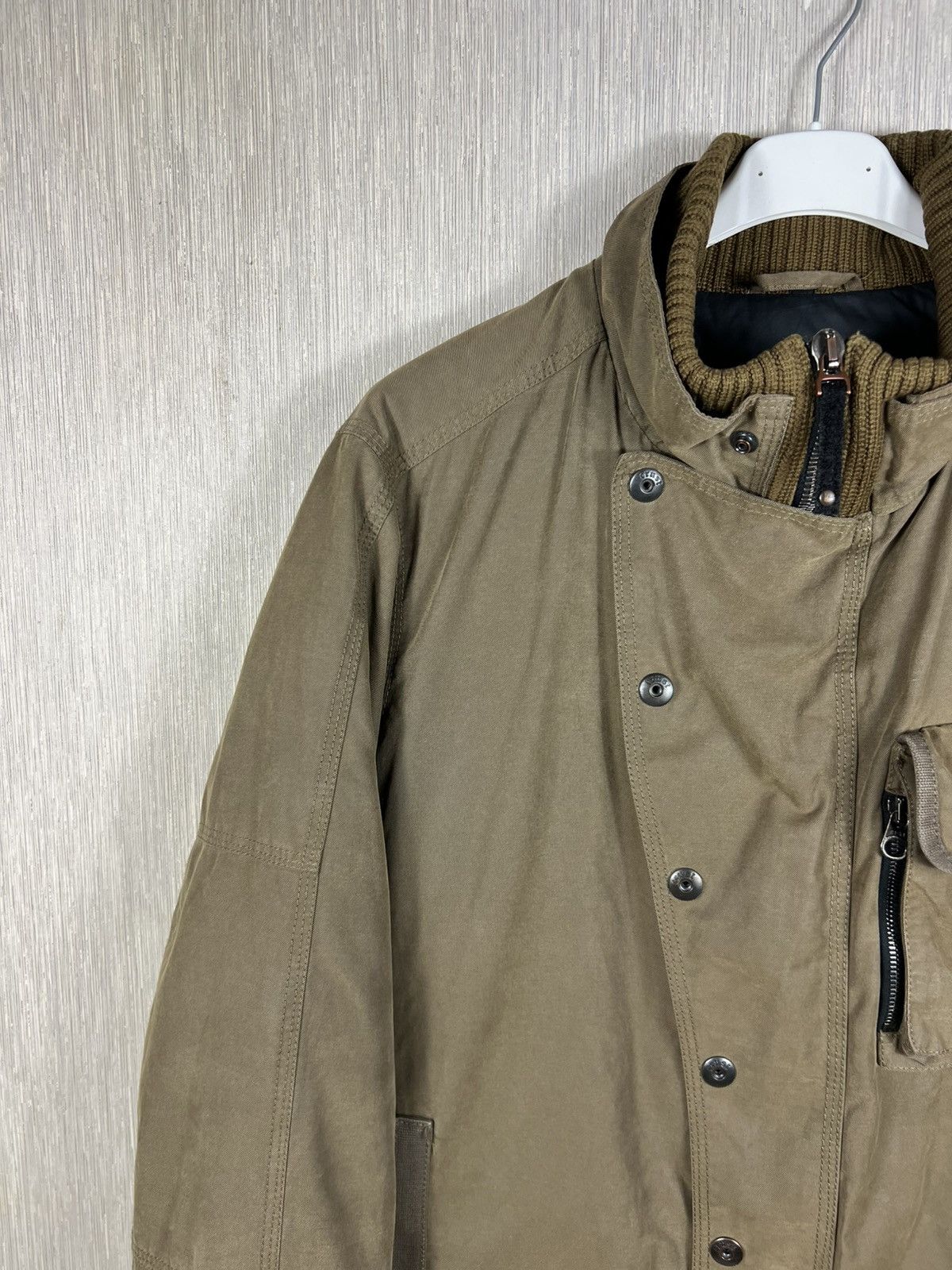 Alyx Crust Cinelli Studio italian asymmetrical down jacket alyx Size US L / EU 52-54 / 3 - 4 Thumbnail