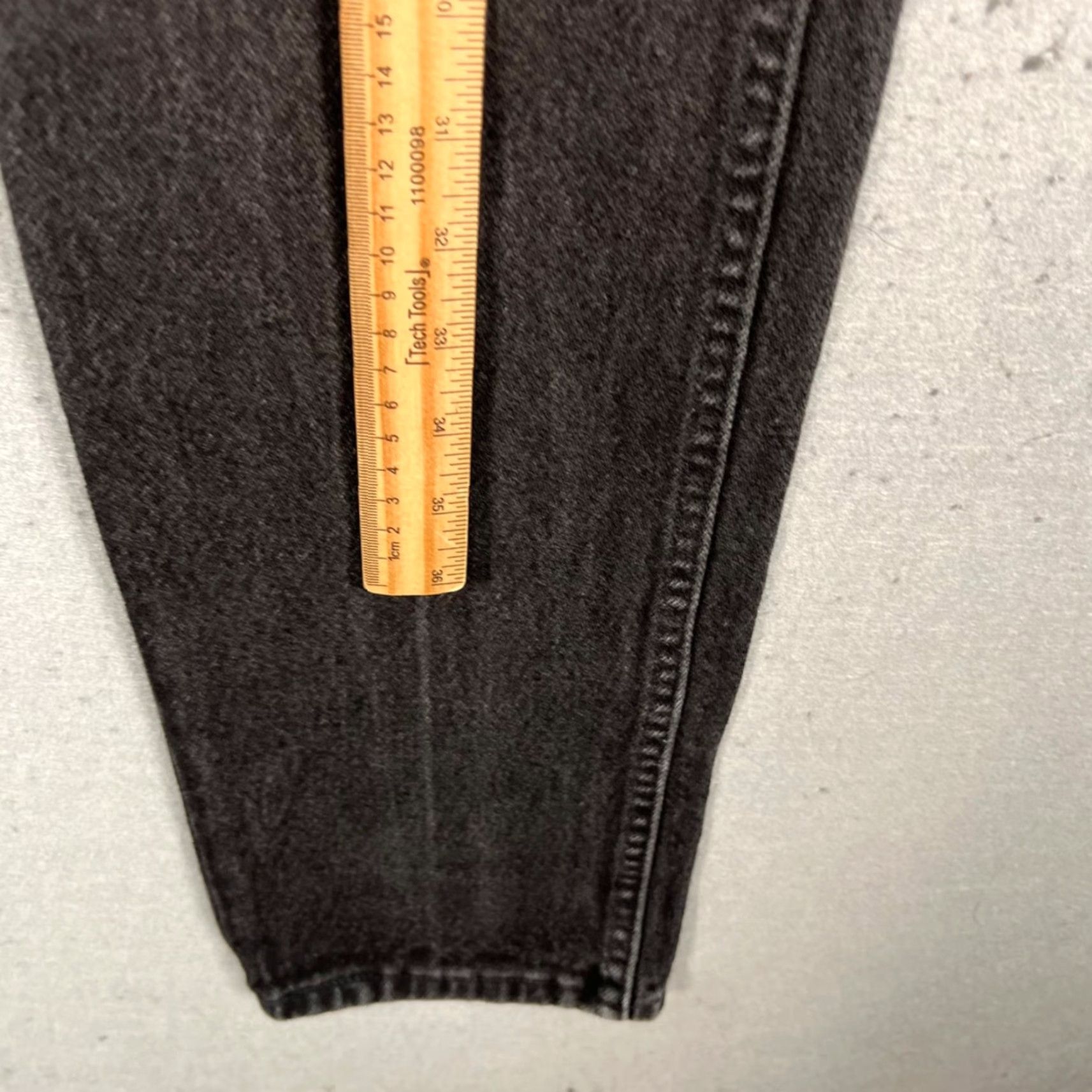 Wrangler VINTAGE Wrangler Womens Jeans Black High-Waisted Straight Denim Cotton 26 Inseam 34 Womens Jeans Men? Size 26" / US 2 / IT 38 - 5 Thumbnail